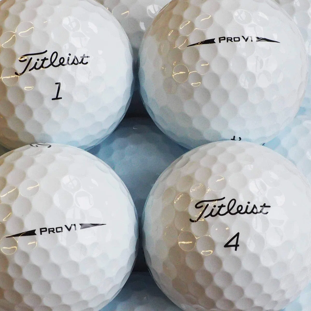 Titleist 25 piłek do gry w golfa Pro V1 – jakość AAA/AA