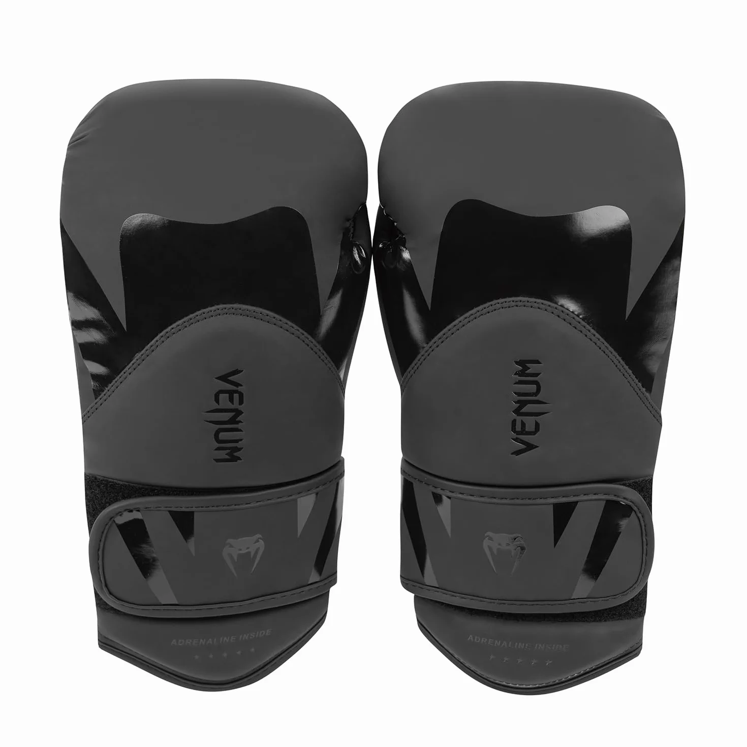 Venum Challenger 4.0 rękawice bokserskie - czarno-czarne - 14 oz