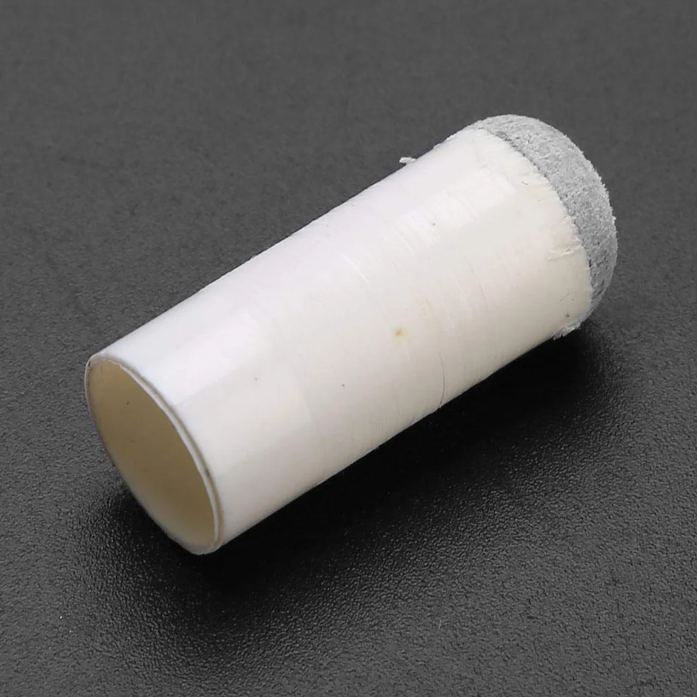Nikou Końcówki bilardowe do bilarda, 100 sztuk trwałych końcówek do bilardu z tworzywa sztucznego do lotu do basenów (13 mm)