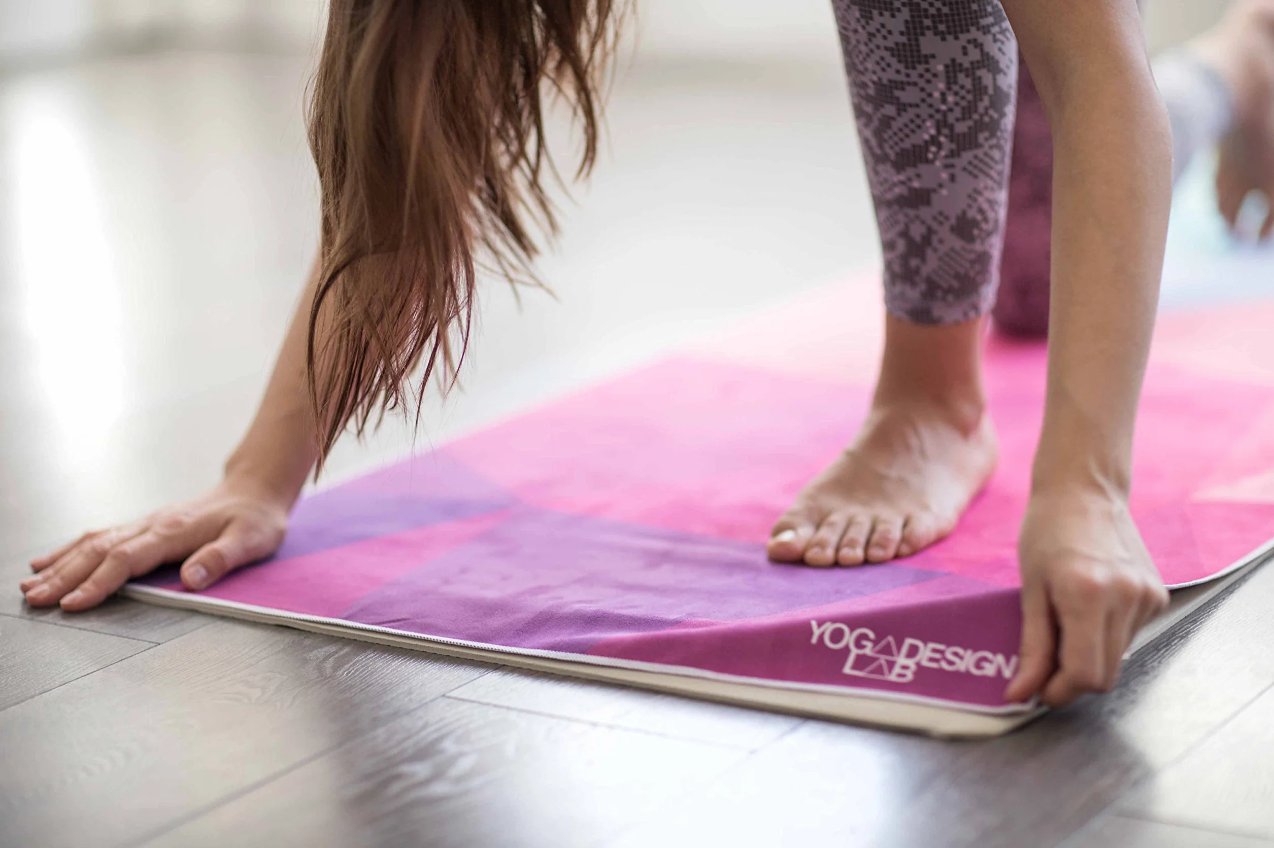 Yoga Design Lab Mat Towel Geo