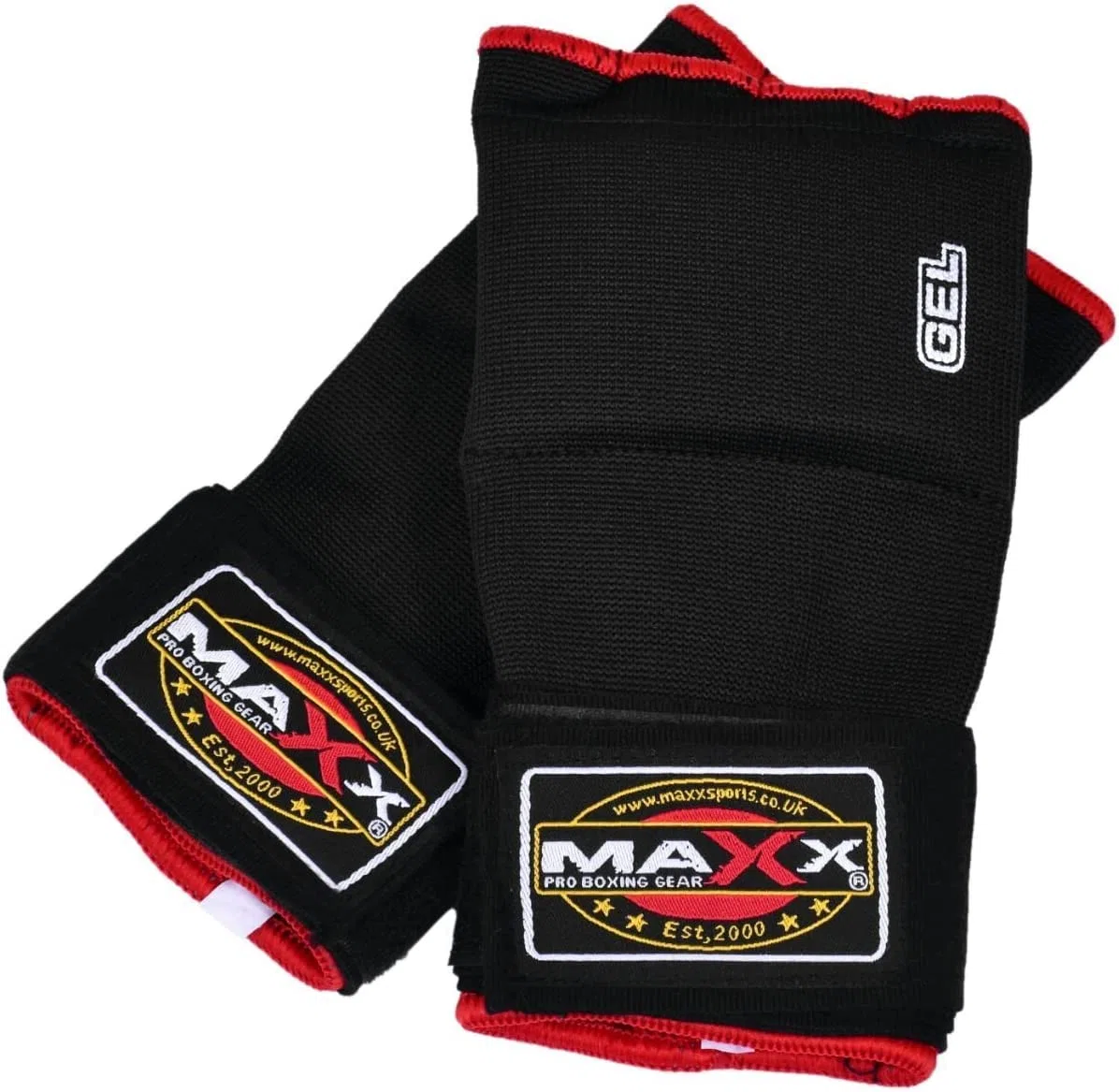 MAXX nowe żelowe wkładki do rąk rękawice bokserskie wyściełane pięścią bandaże Mma Pad Rrp 9,99