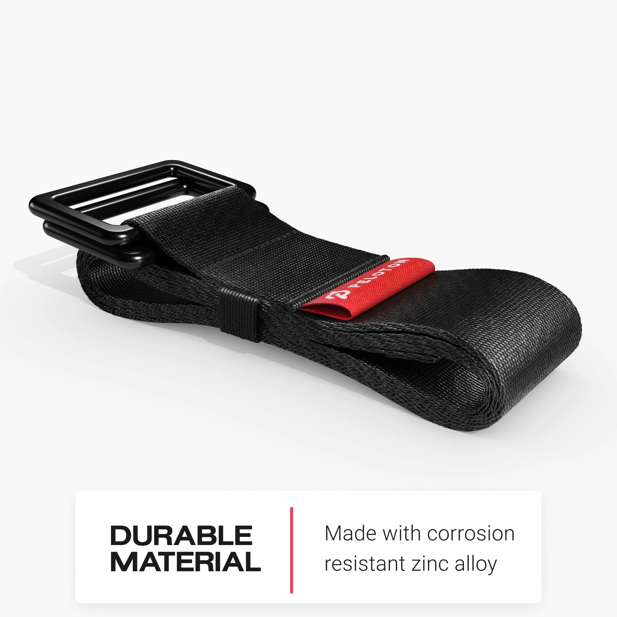 Peloton Unisex pasek do jogi, czarny i ćwiczenia UK