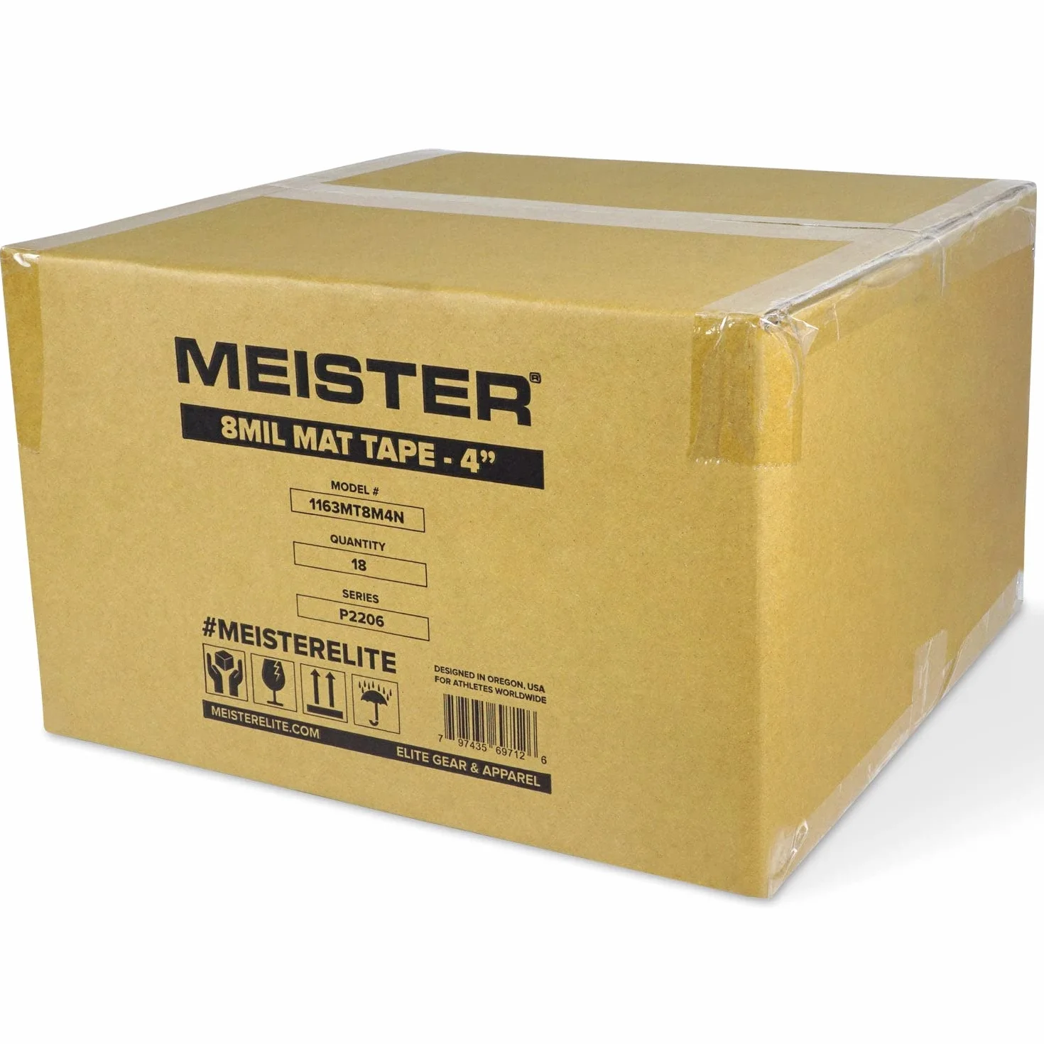 Meister Deluxe taśma matowa 8 mil do wrestlingu przezroczysta