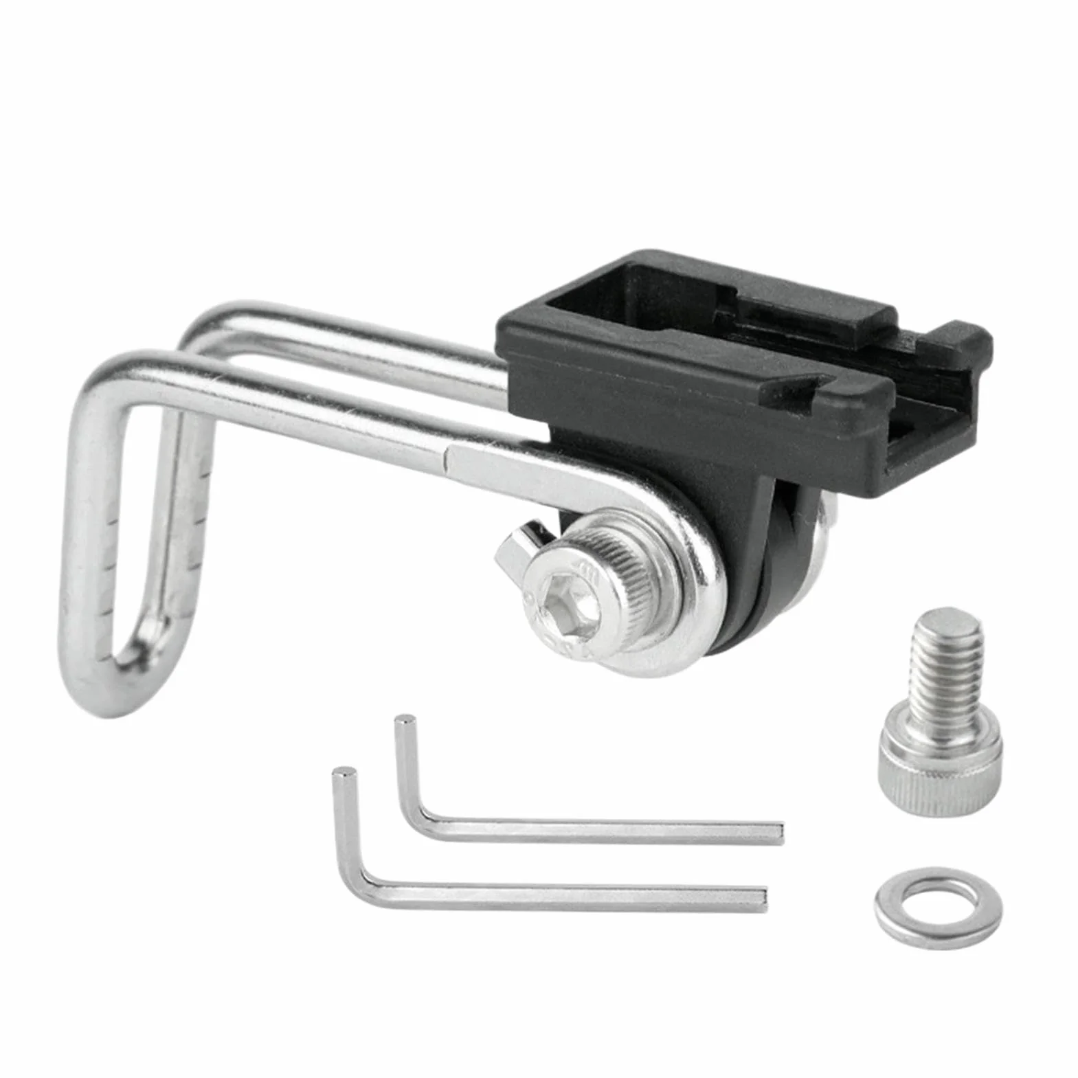 Bikes Fork Light Mount, Front Light Holder Stand for Cycling, Bicycles Headlight Fork Bracket, Fork Mount Headlight Bracket, Cycling Light Holder, Front Light Holder for Bikes, Bicycle Headlight Brack