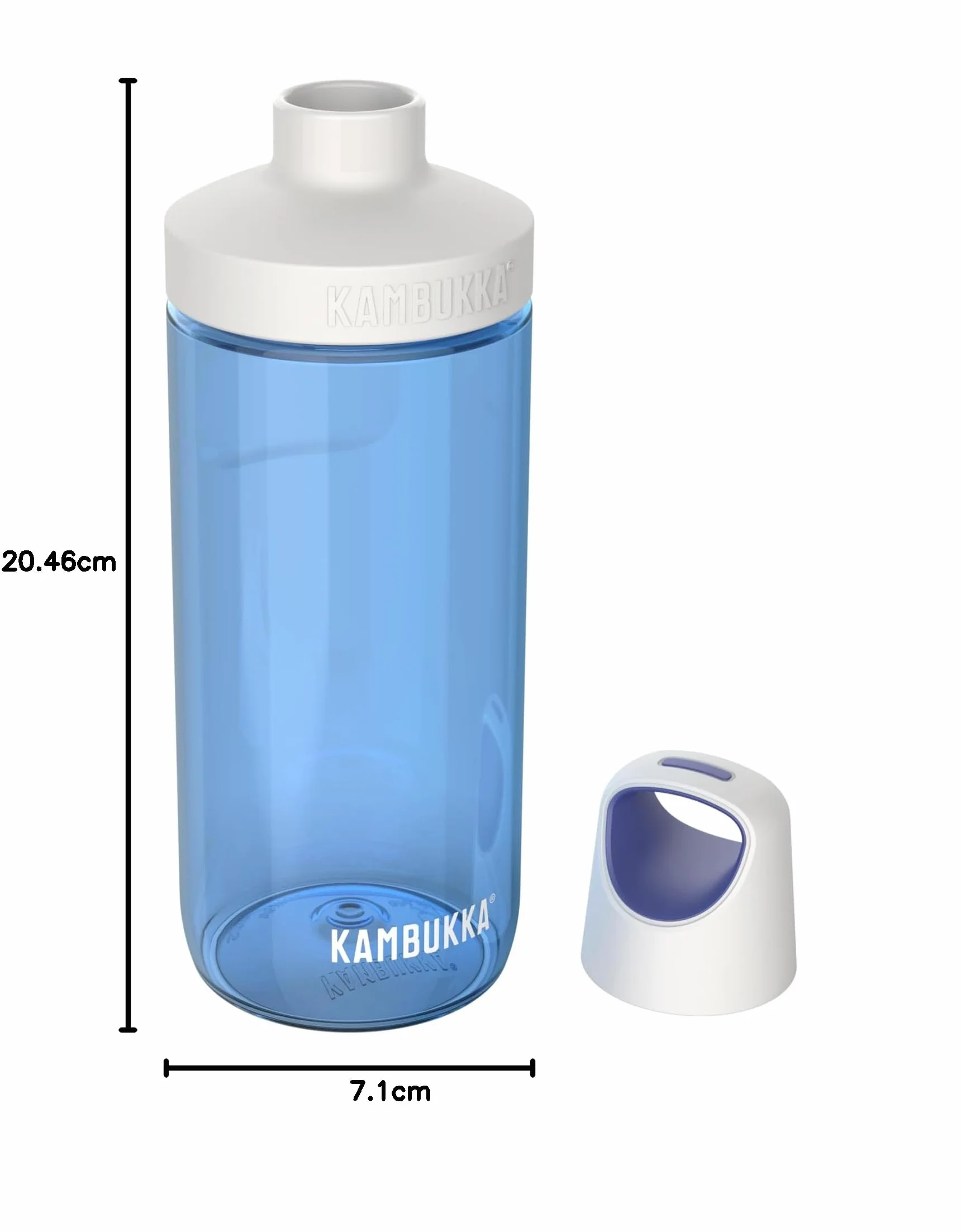 Kambukka Trinkflasche Sport mit Twist Deckel Auslaufsicher Reno