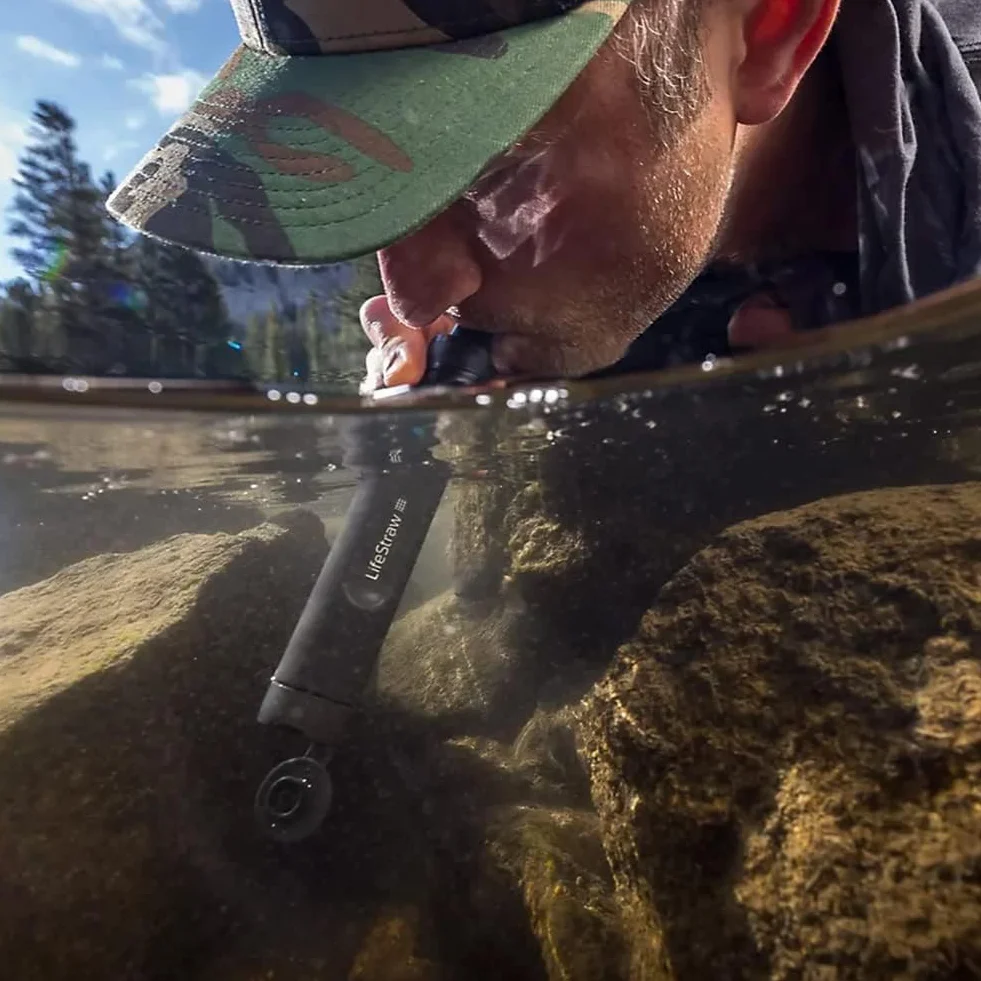 Lifestraw Peak Personal Filrd do Wody, Dark Mountain Grey, 2000 l