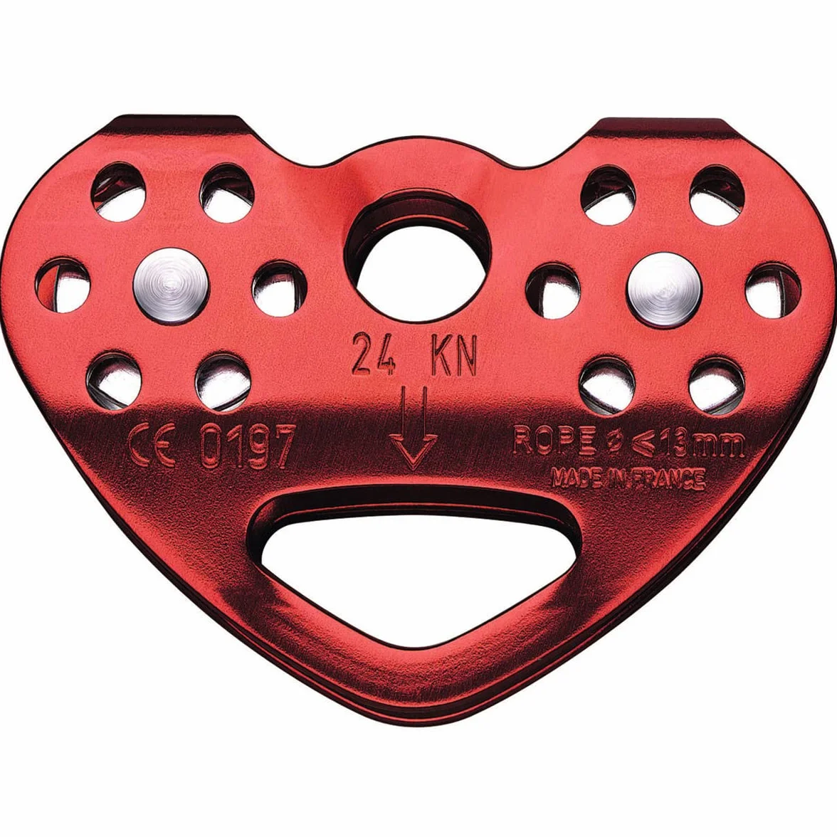 PETZL - Rolka Tandem – unisex, czerwona, rozmiar uniwersalny
