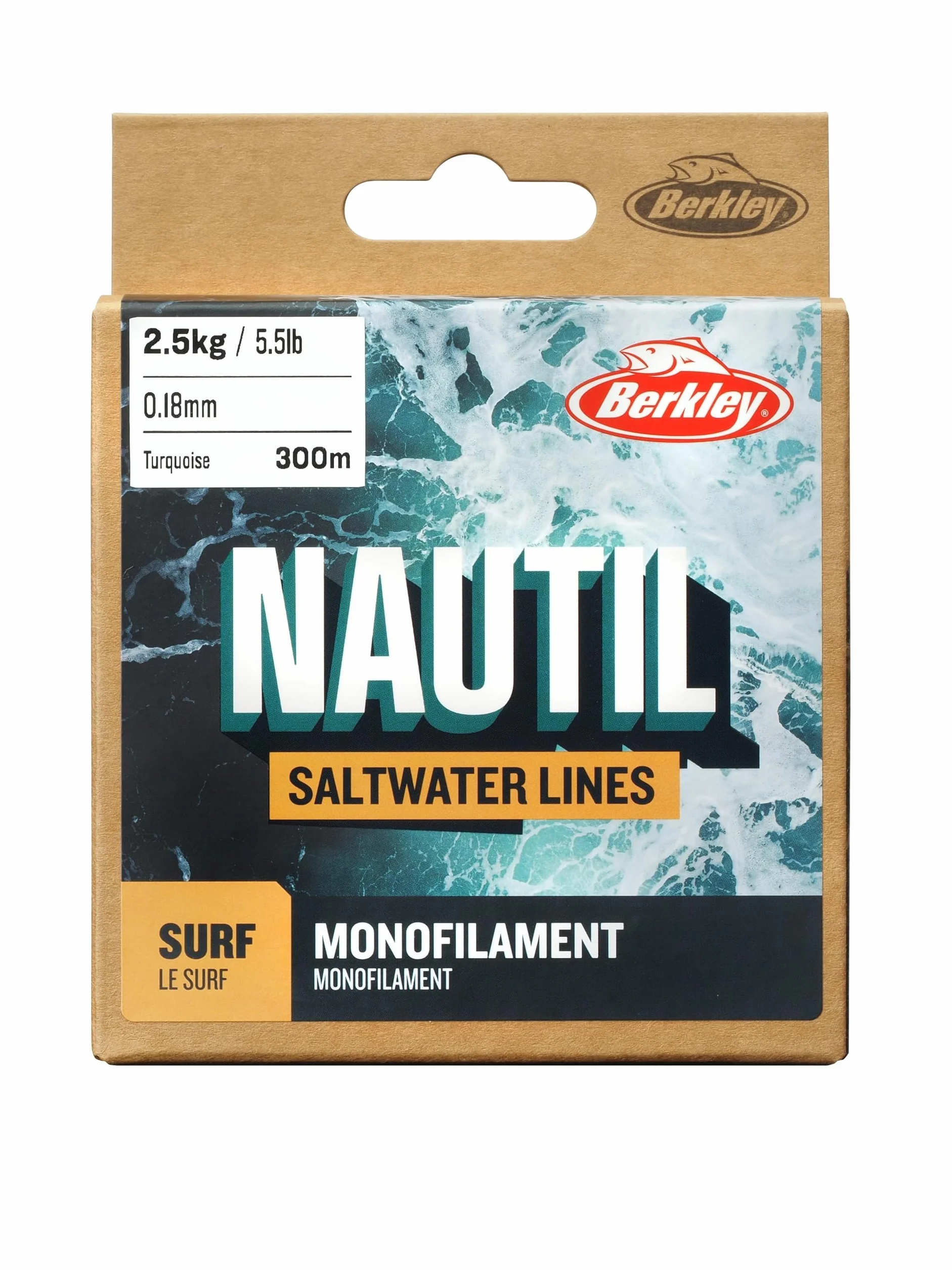 Berkley Żyłka wędkarska Nautil Surf Monofilament