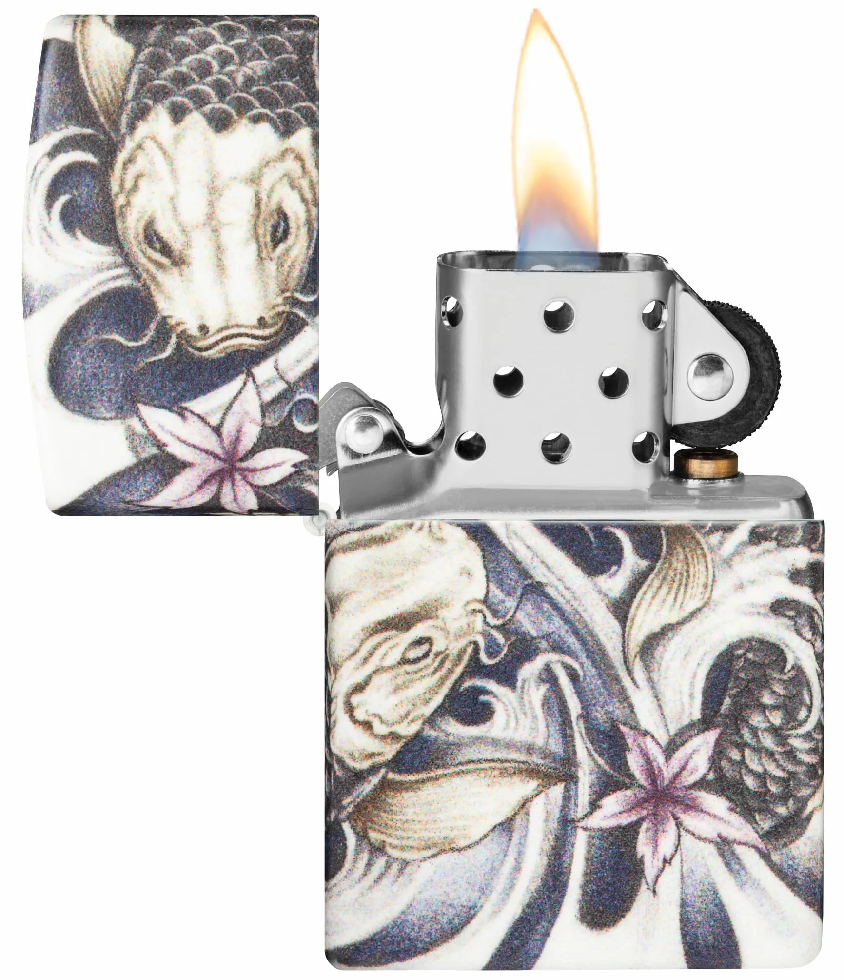 Zippo Tattoo Theme Zapalniczka Sztormowa Wiatroodporna Wielokrotnego Użytku Kolor 540°