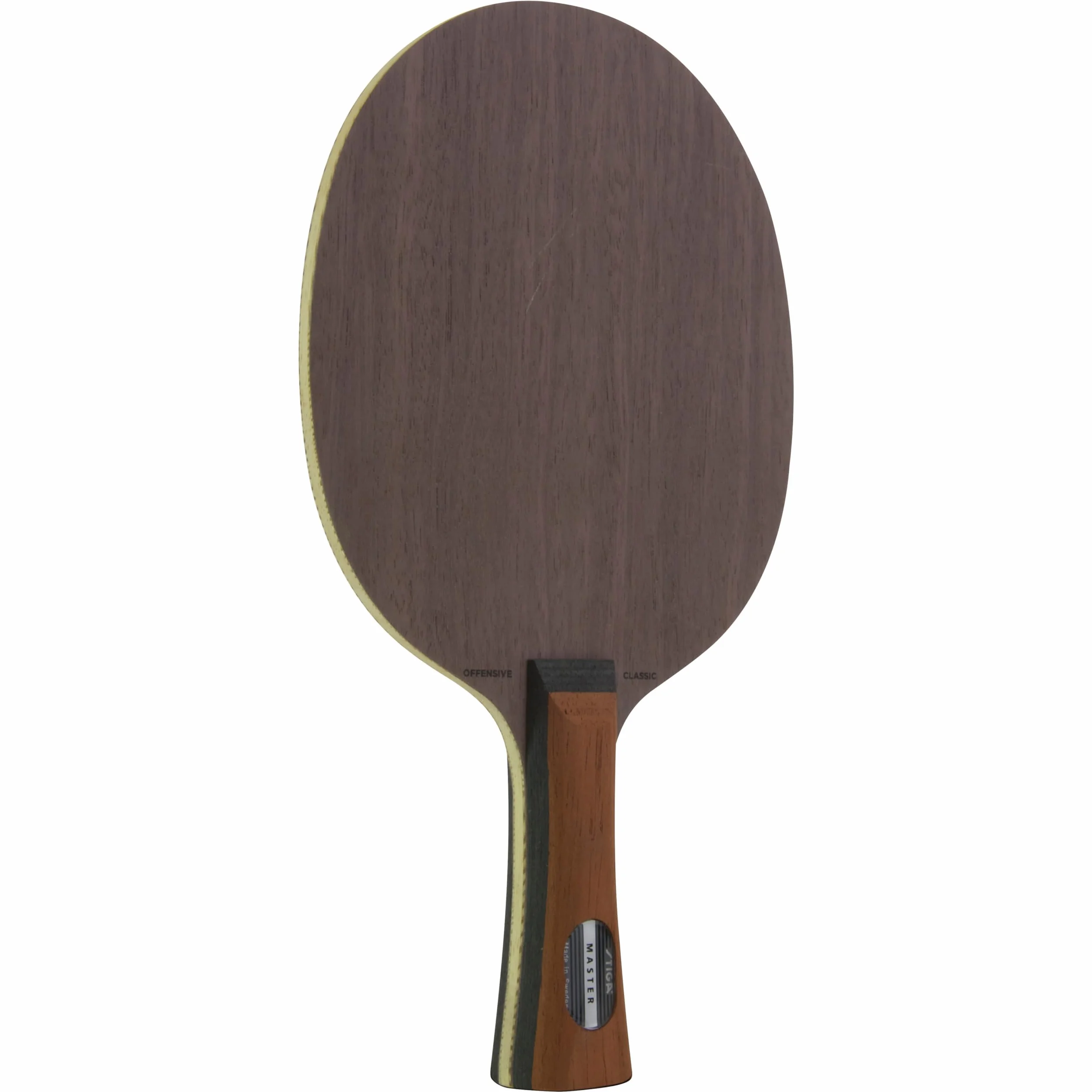 STIGA Table Tennis Blade Offensive Classic (Master Grip), Wood, One Size, 103035