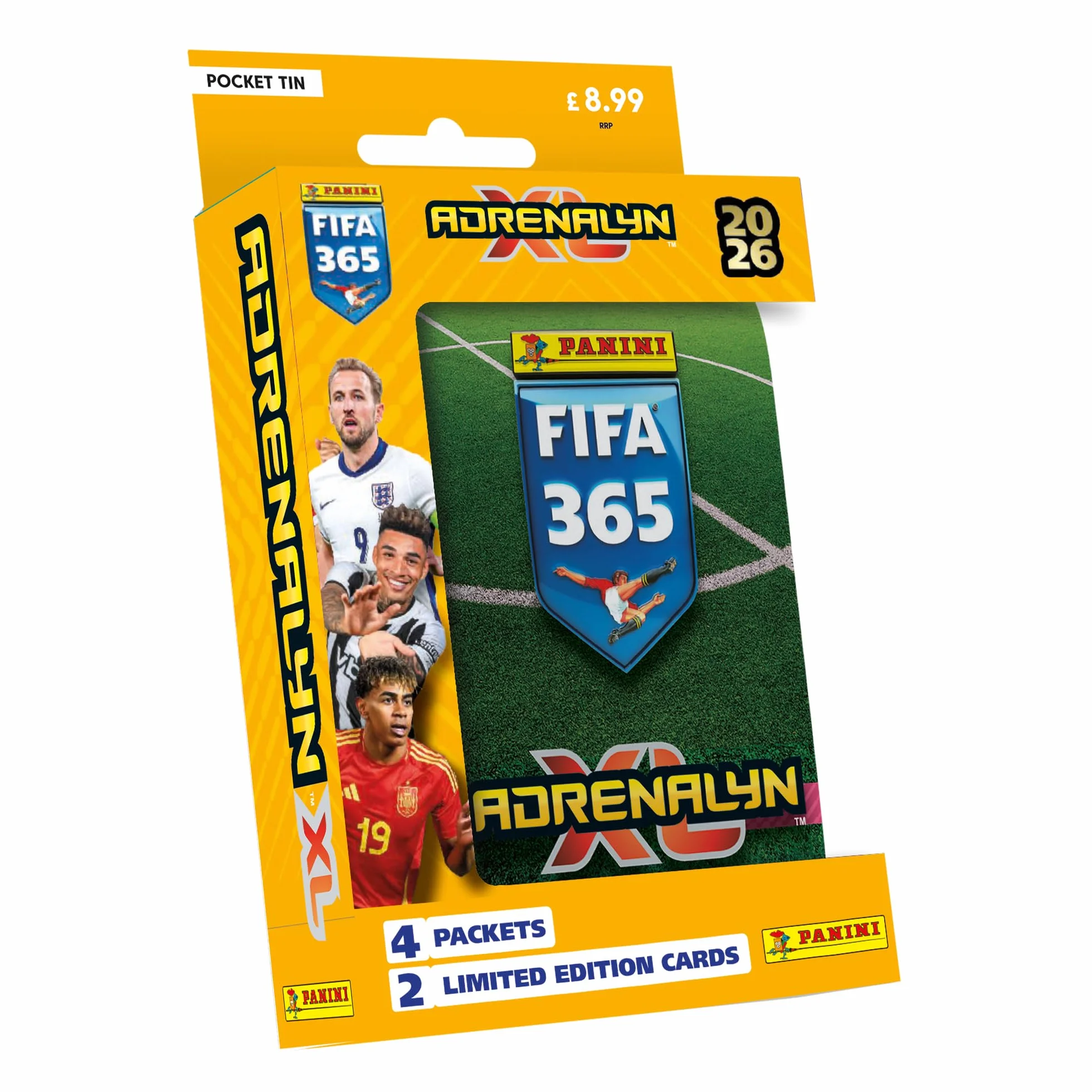 Panini Karty kolekcjonerskie FIFA 365 Adrenalyn XL puszka kieszonkowa
