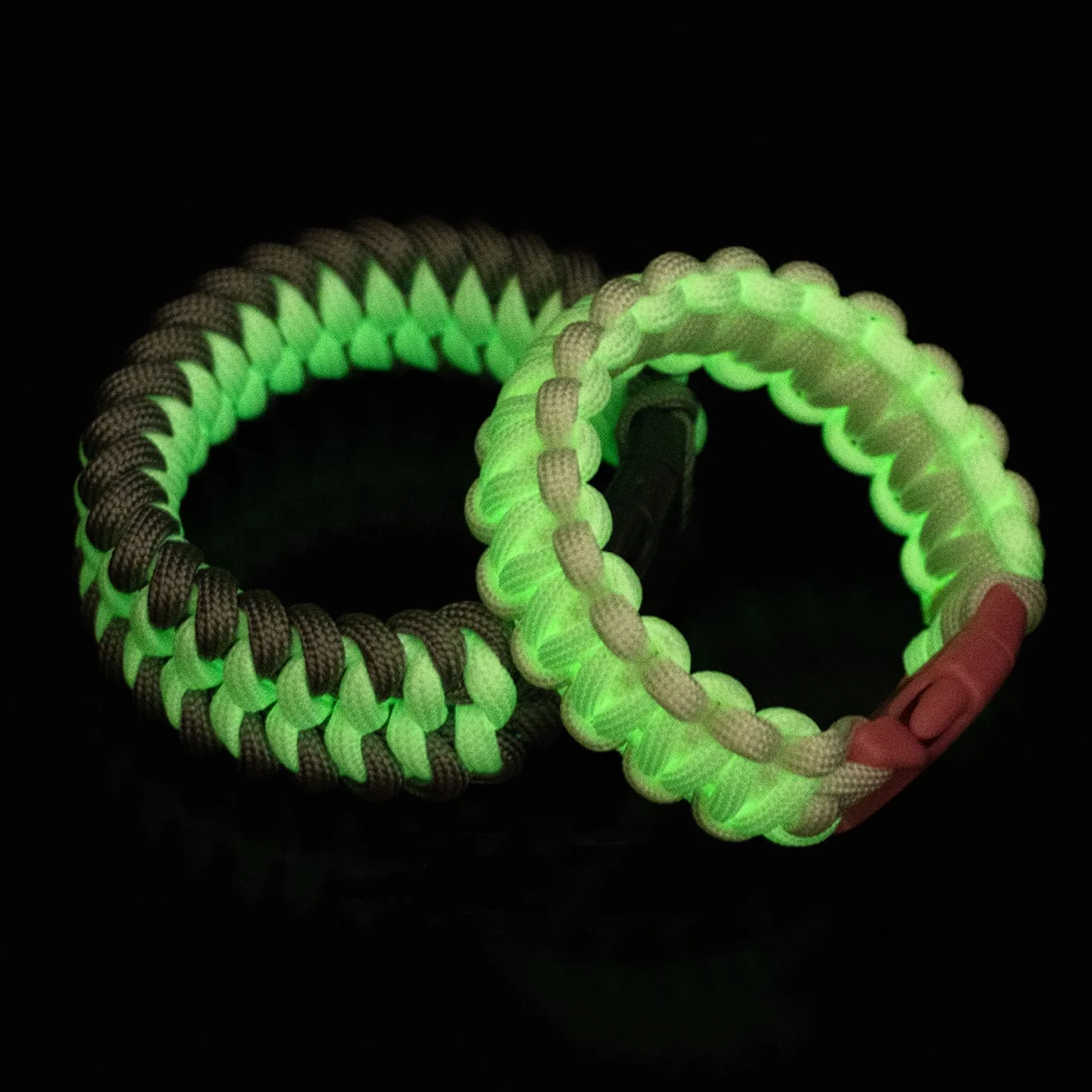 Abma Cord Glow In The Dark Paracord 550 4mm 30m Luminous Fluorescencyjny Paracord 9 Strands Linka Spadochronowa - Max. 250kg (550lbs)