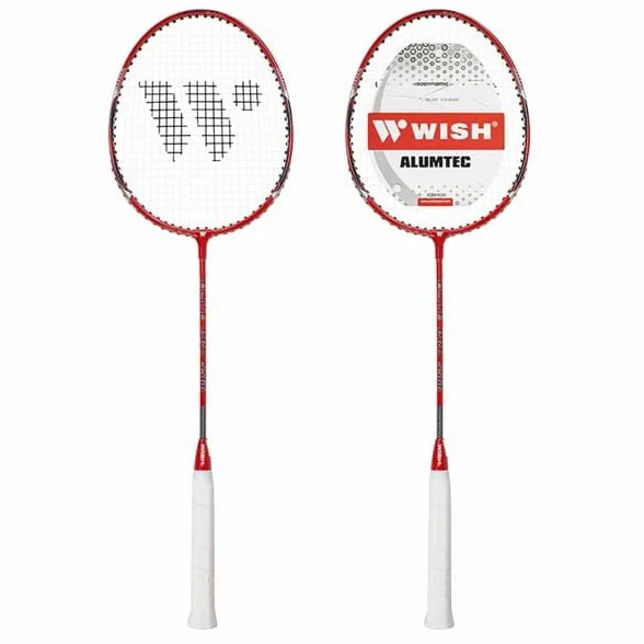 WISH Alumtec badminton racket zestaw 4 stojaki 3 ailerons net lines