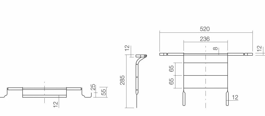 Alape aluminiowy ruszt zlewowy