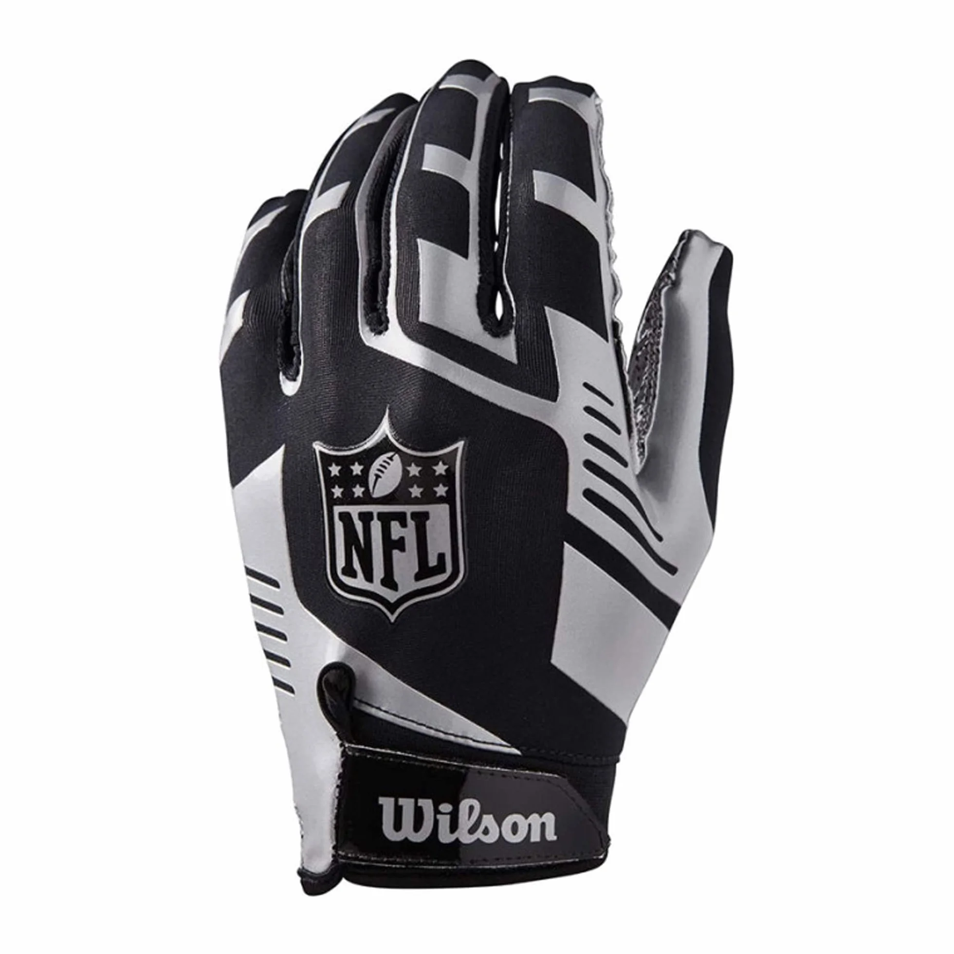 Wilson Rękawice do futbolu amerykańskiego NFL Stretch Fit Receivers Glove, rozmiar uniwersalny