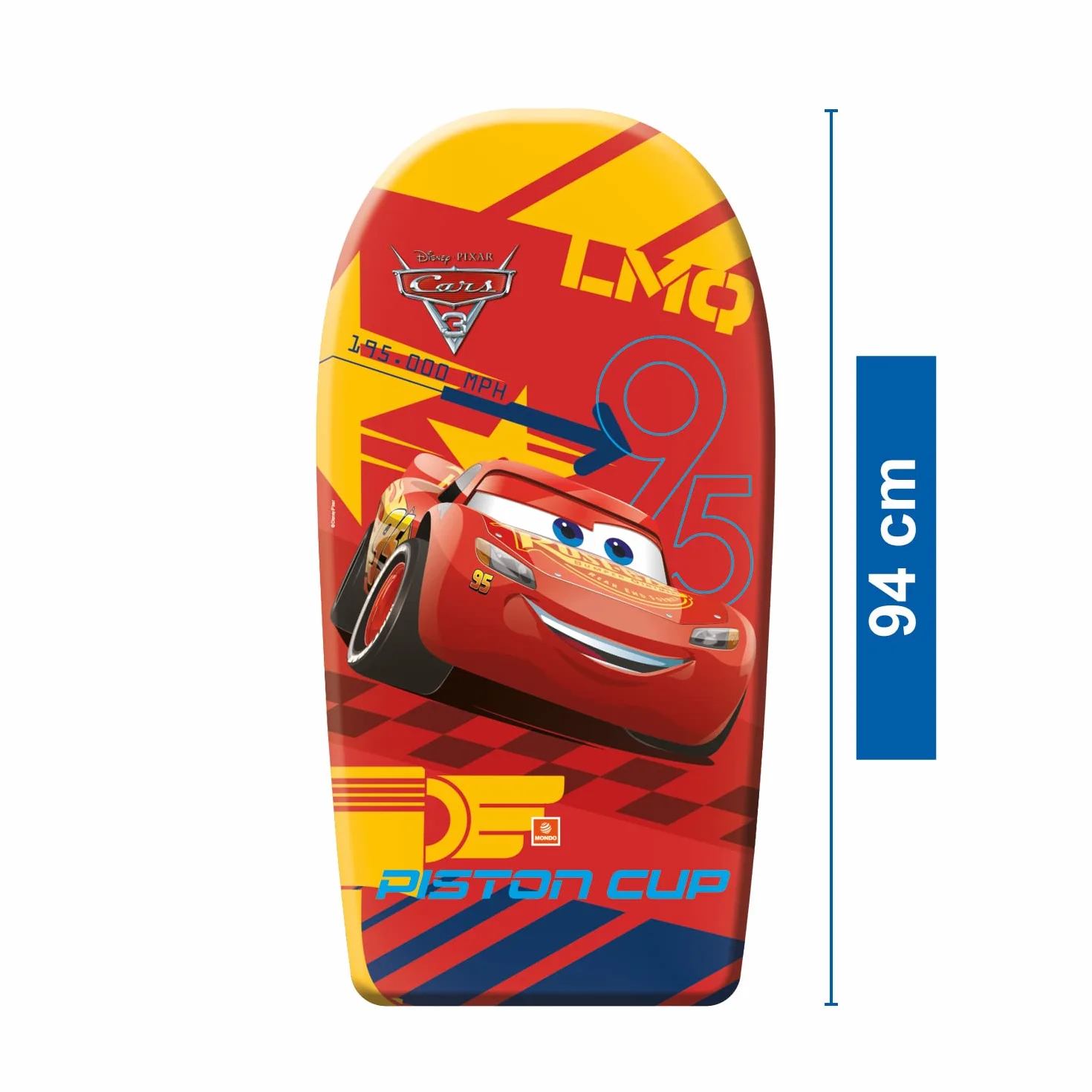 BODY BOARD 94 CARS - Mondo Toys - Samochody Disneya - Gry wodne dla dzieci