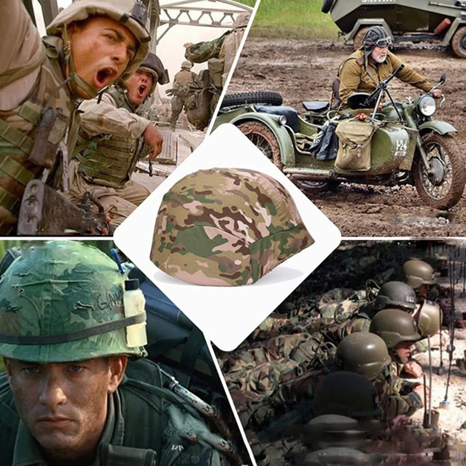 M88 pokrowiec na kask wojskowy, taktyczny kamuflaż, pokrowiec na kask M88, do sportów na świeżym powietrzu, akcesoria do kasków Airsoft.