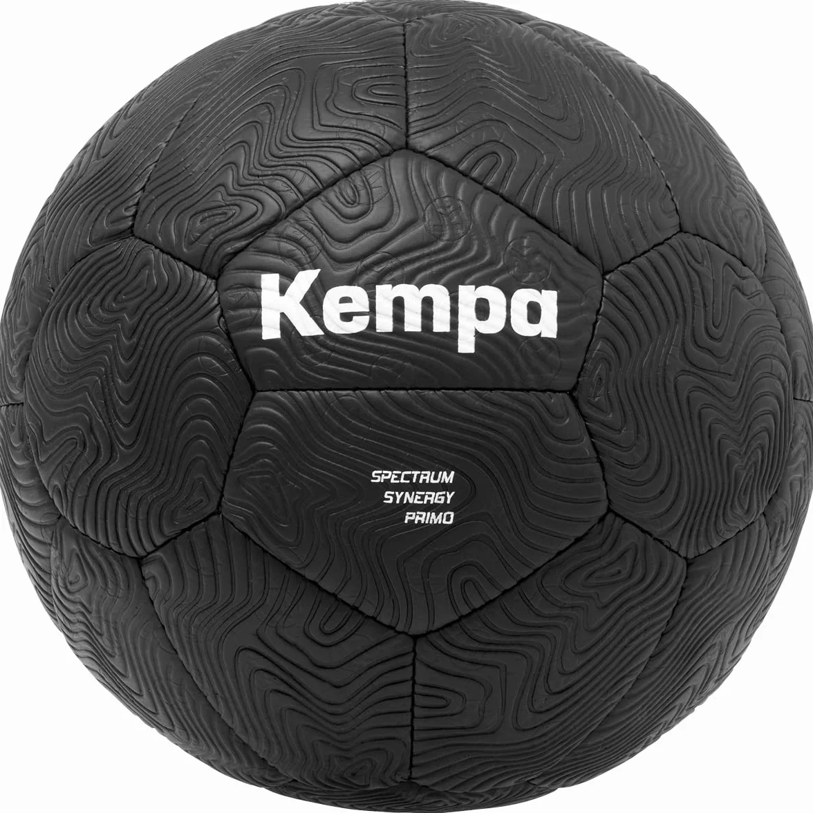 Kempa Spectrum Synergy Primo Black&White piłka ręczna do treningu i gry z unikalną konstrukcją 30-panelową – odpowiednia dla każdej grupy wiekowej – czarna – rozmiar 0