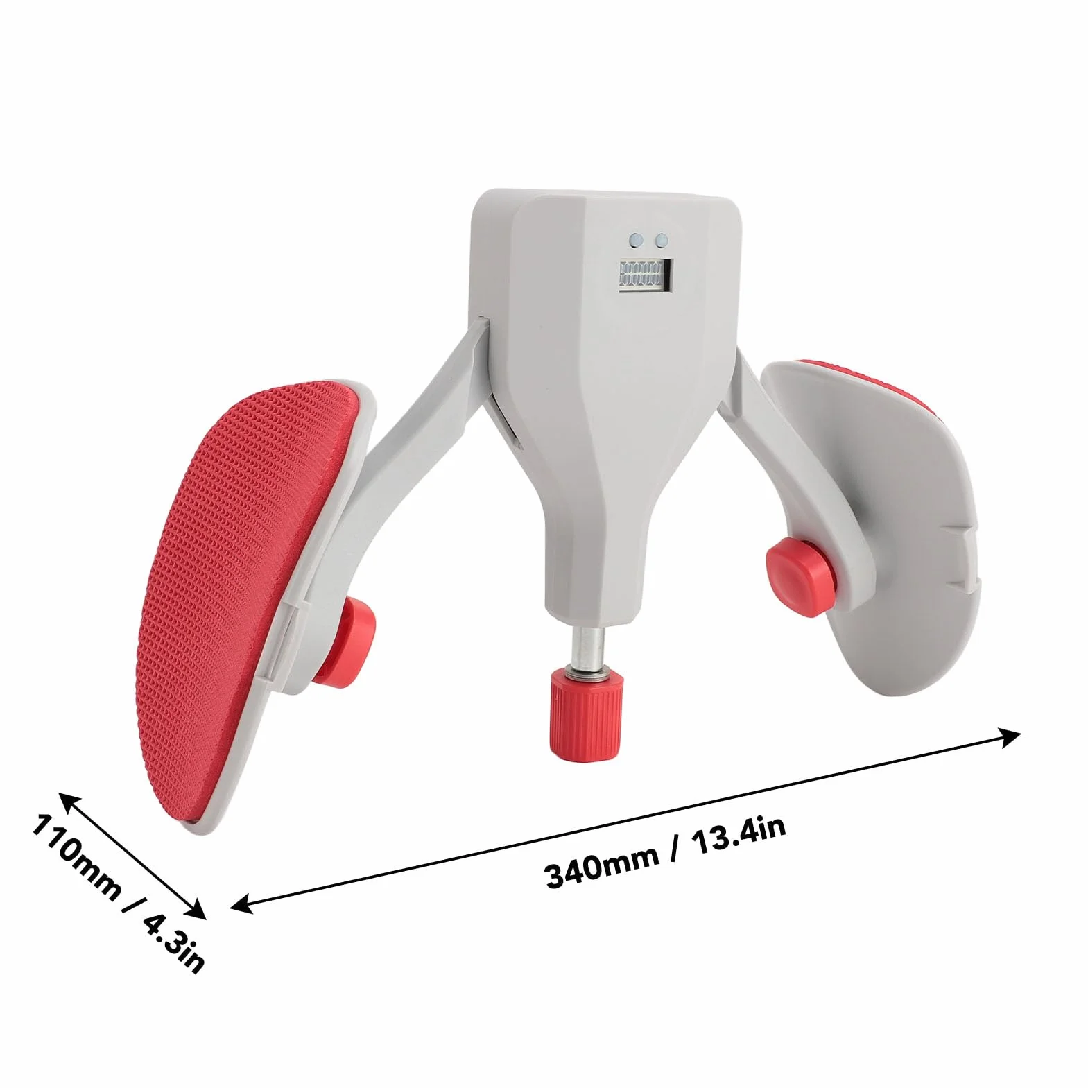 Trenażer Bioder Ud 0-35 Kg Regulacja Oporu Sprzęt do Ćwiczeń Mięśni Kegla z Wyświetlaczem Cyfrowym Obrotowy 360°