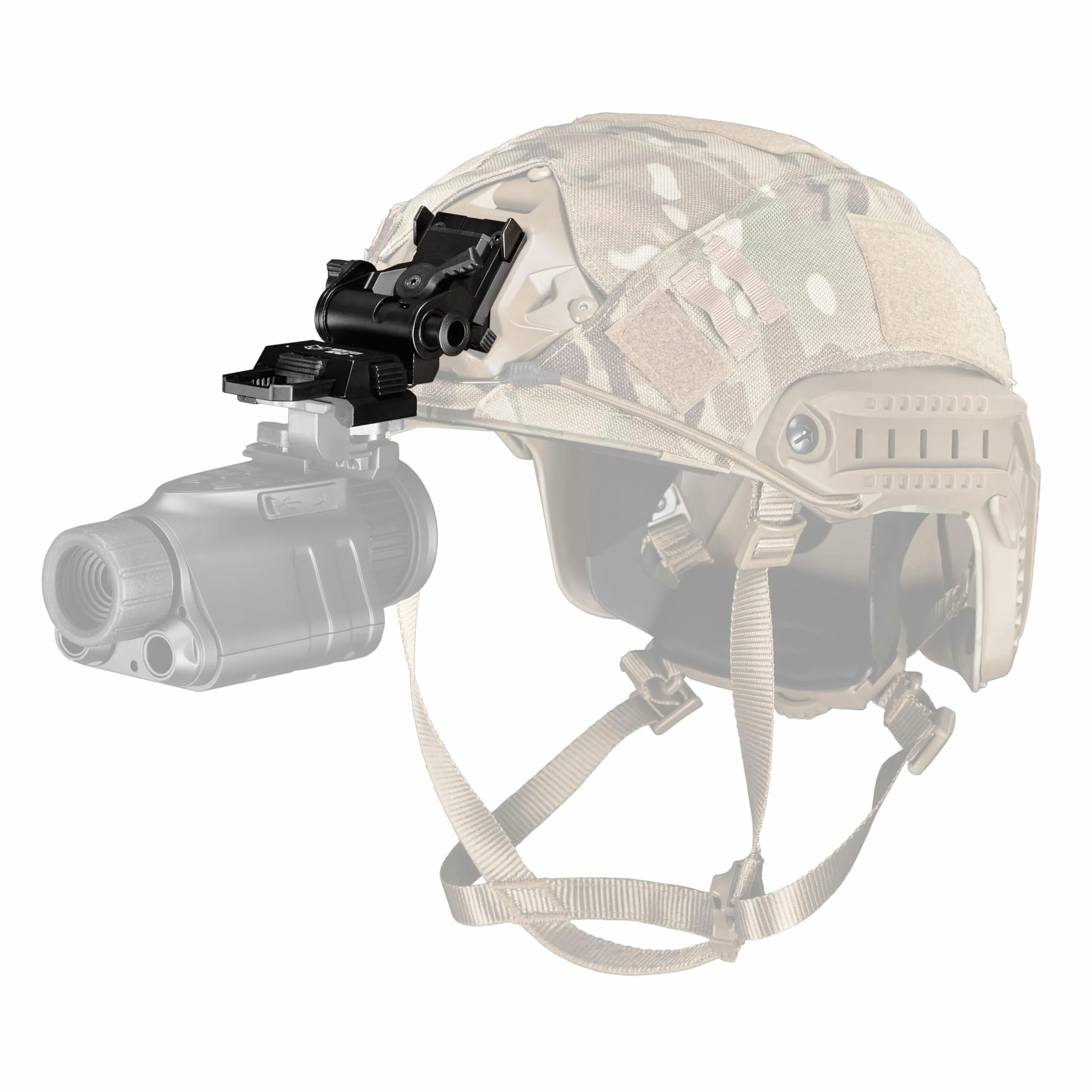 Nightfox N247 uchwyt na kask do systemów jaskółczy ogon, aluminium, w pełni regulowany, kompatybilny z prowl, Swift 2 i innych NVG