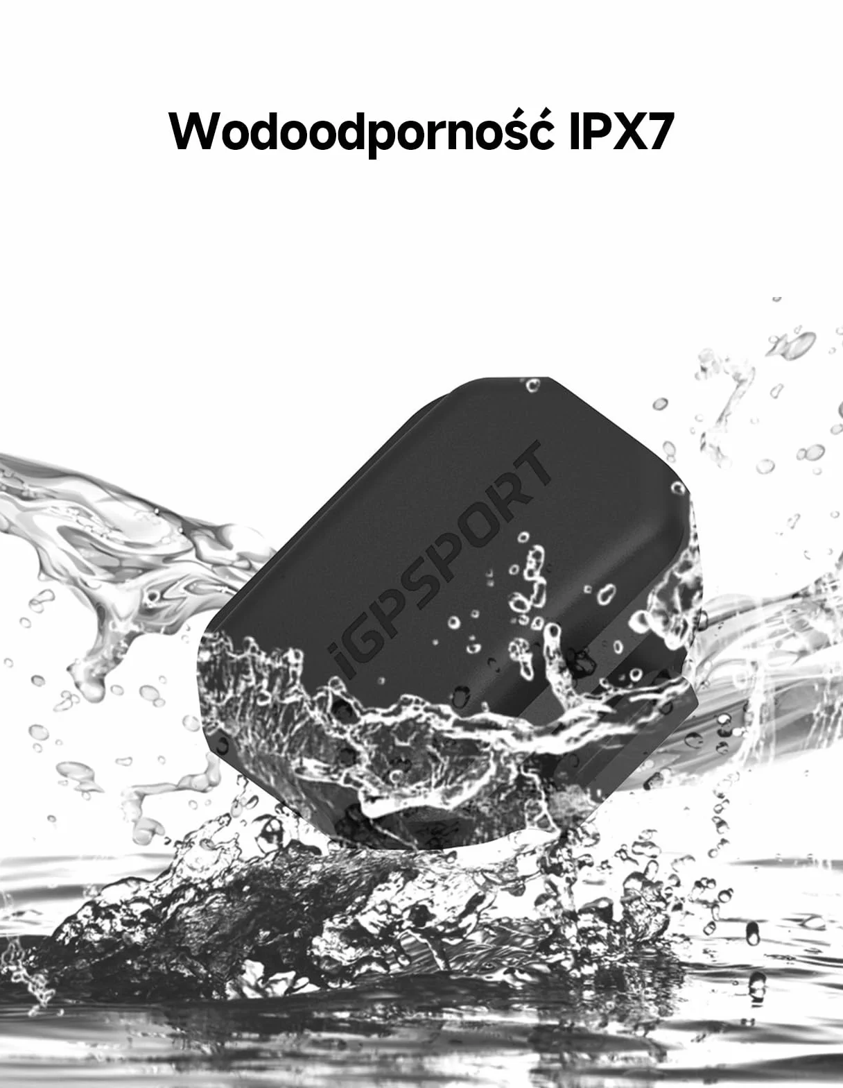 iGPSPORT SPD70 prędkościomierz rowerowy CAD70 czujnik kadencji, 300h baterii Bluetooth 5.0 ANT+ IPX7