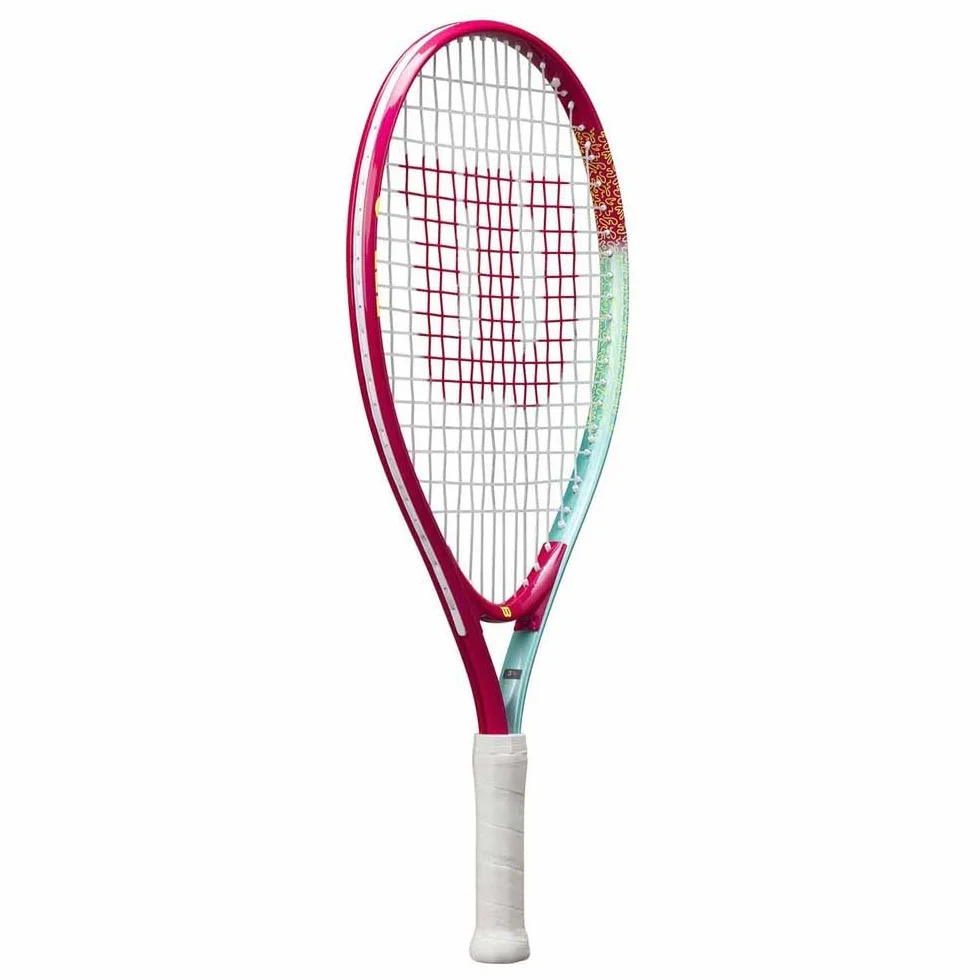 Wilson Intrigue Junior 21 Girls rakieta tenisowa czerwono-żółta struna 205 g L NOWA