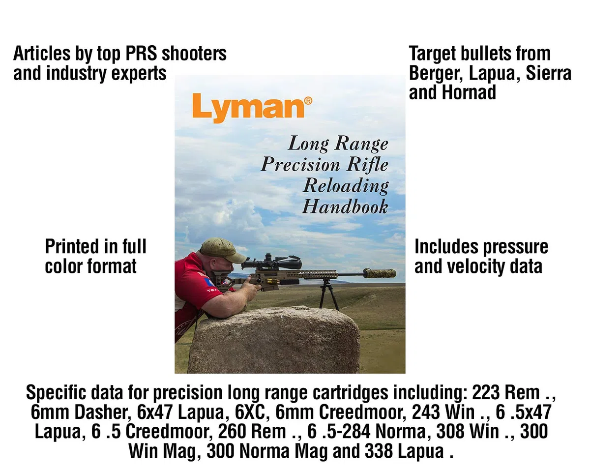 Lyman Long Range Precision Rifle Reloading Handbook, Adulti Unisex