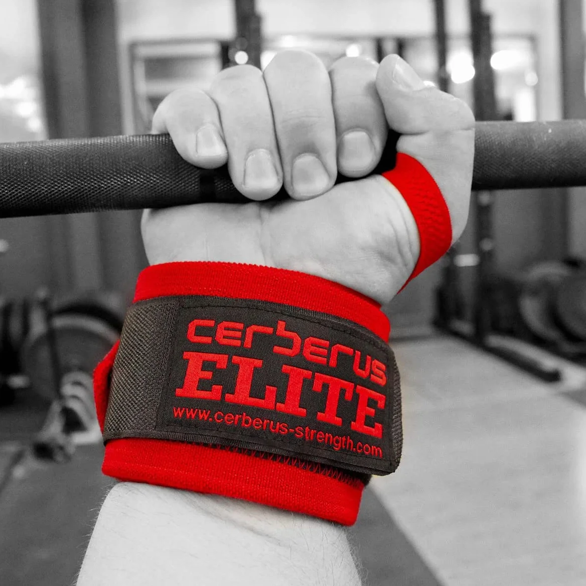 CERBERUS Strength Elite opaski na nadgarstek para
