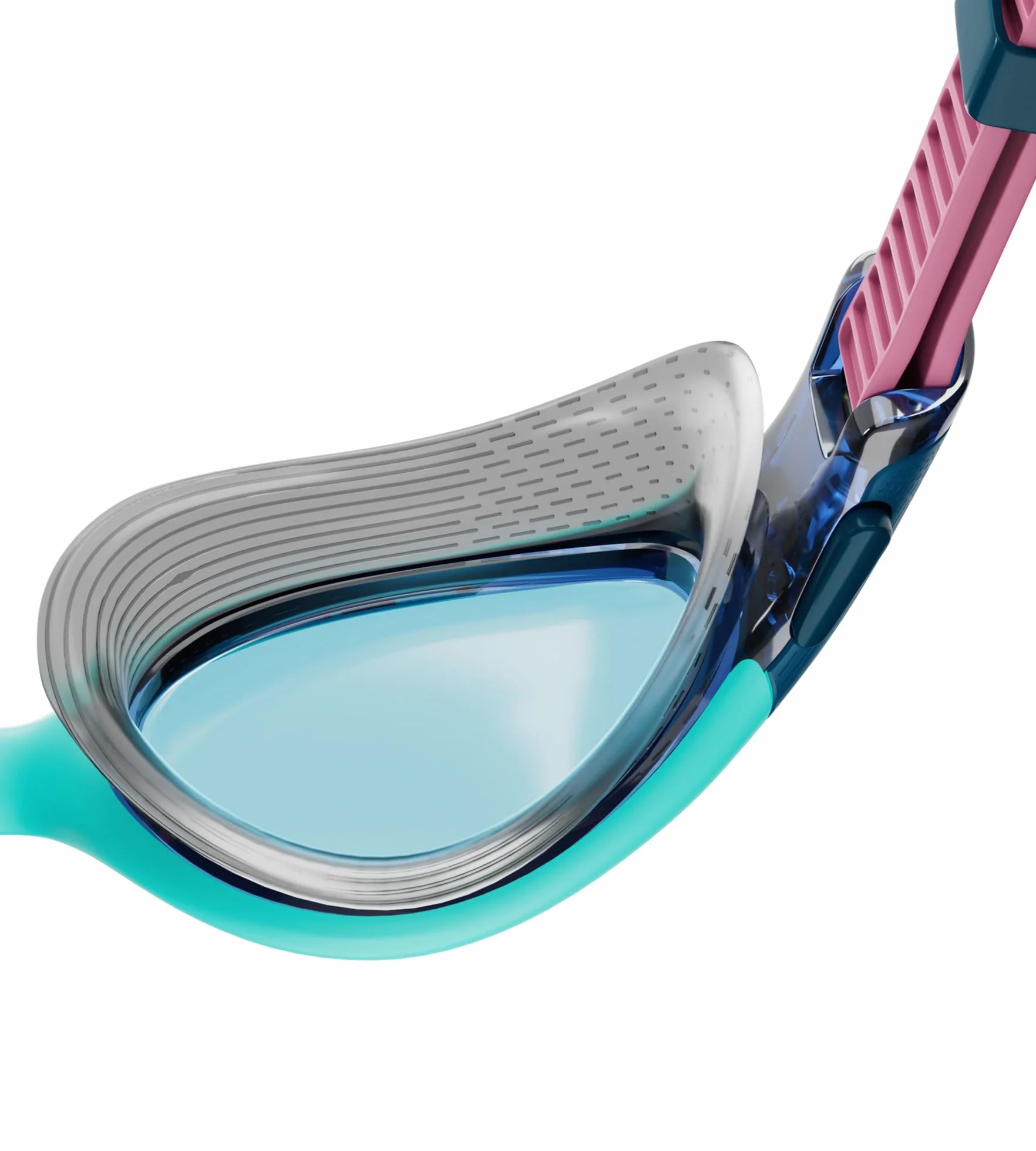 Speedo Gogle pływackie Kobiety Biofuse 2.0 Swimming Goggles | Female Design | Patented Adjust Mechanism | Anti-fog | Anti-leak | Comfort Fit (1 w zestawie)