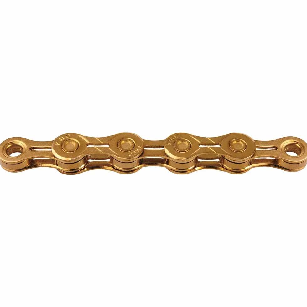 Kmc X10El BX10ELT14 Łańcuch, Złoty, 1/2" x 11/128"