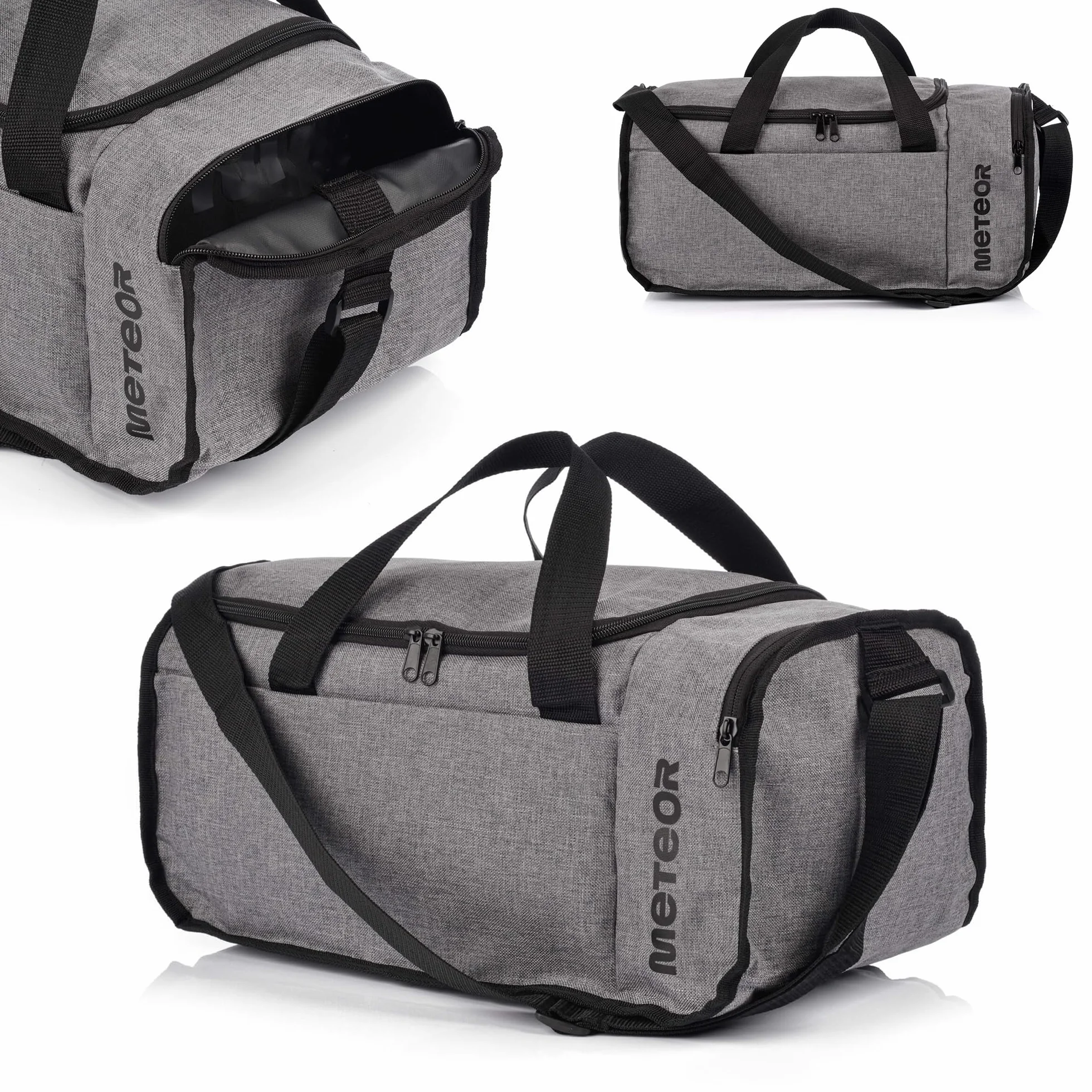 METEOR Torba Sportowa 40L Na Siłownię Podróżna Damska Męska
