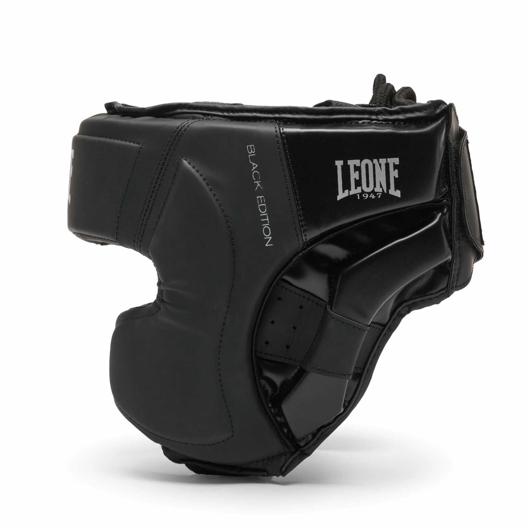 LEONE 1947 Kask treningowy Black Edition dla dorosłych, czarny, L