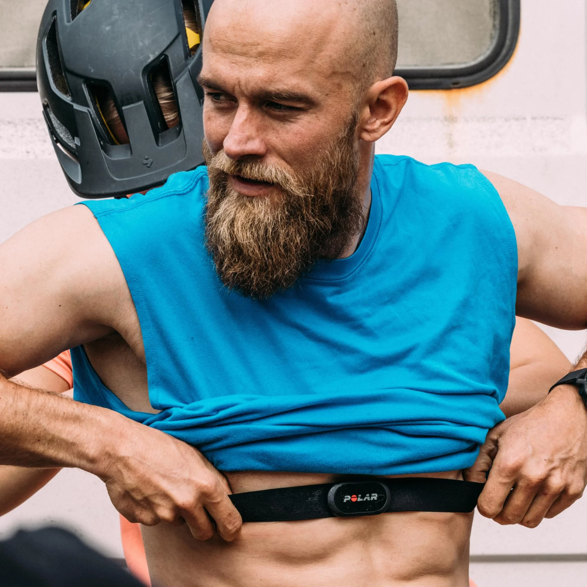 Polar H10 Czujnik Tętna ANT+ Bluetooth Wodoszczelny Opaska na Klatkę Piersiową M-XXL Czerwony