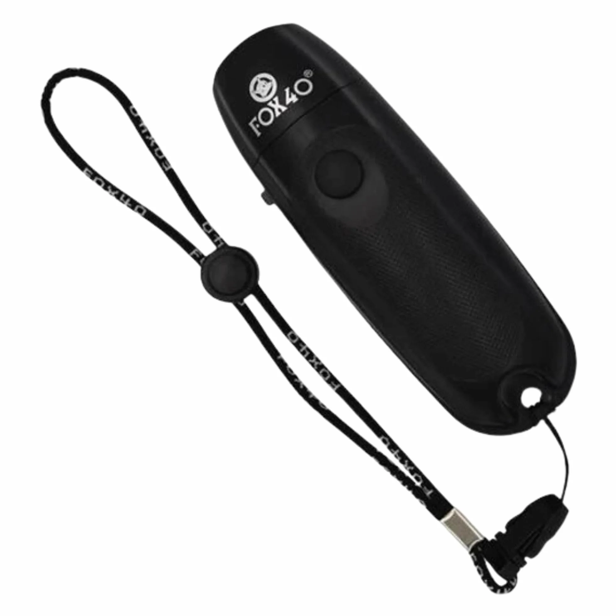 ND Sports Unisex's Fitness Fox40 elektroniczny gwizdek czarny, jeden rozmiar
