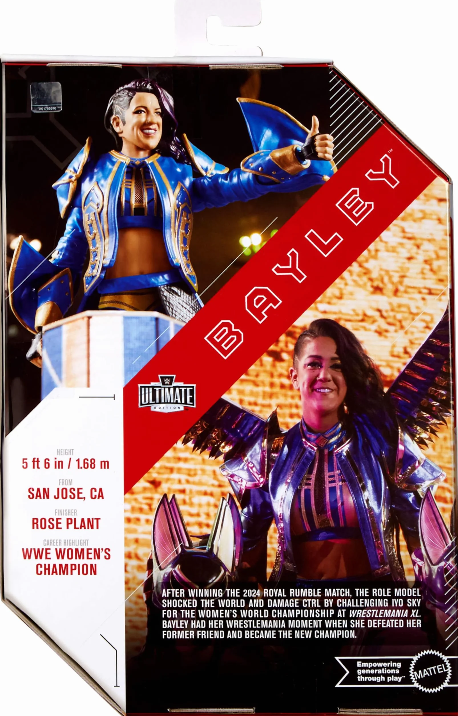 WWE Edycja Ultimate 6 cali Figurka Bayley Wave 27