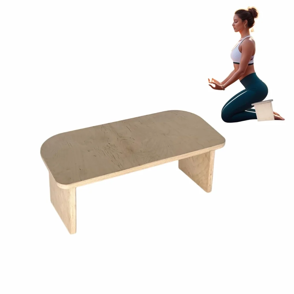 Składana ławka do medytacji – ergonomiczny taboret do medytacji – składany taboret do jogi, medytacji i modlitwy