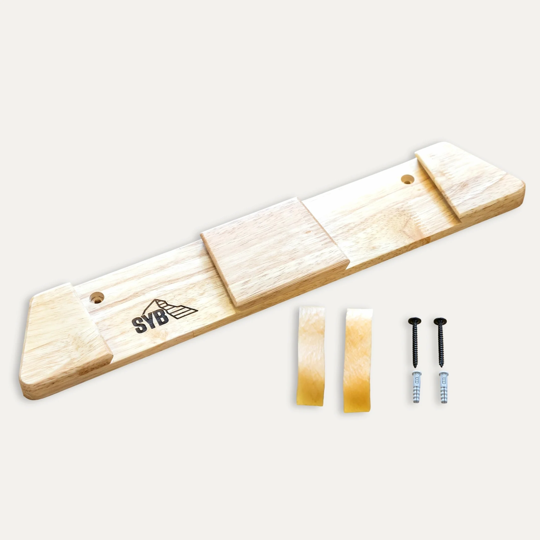 Drewniany stojak na narty StoreYourBoard, uchwyt ścienny 22,7 kg