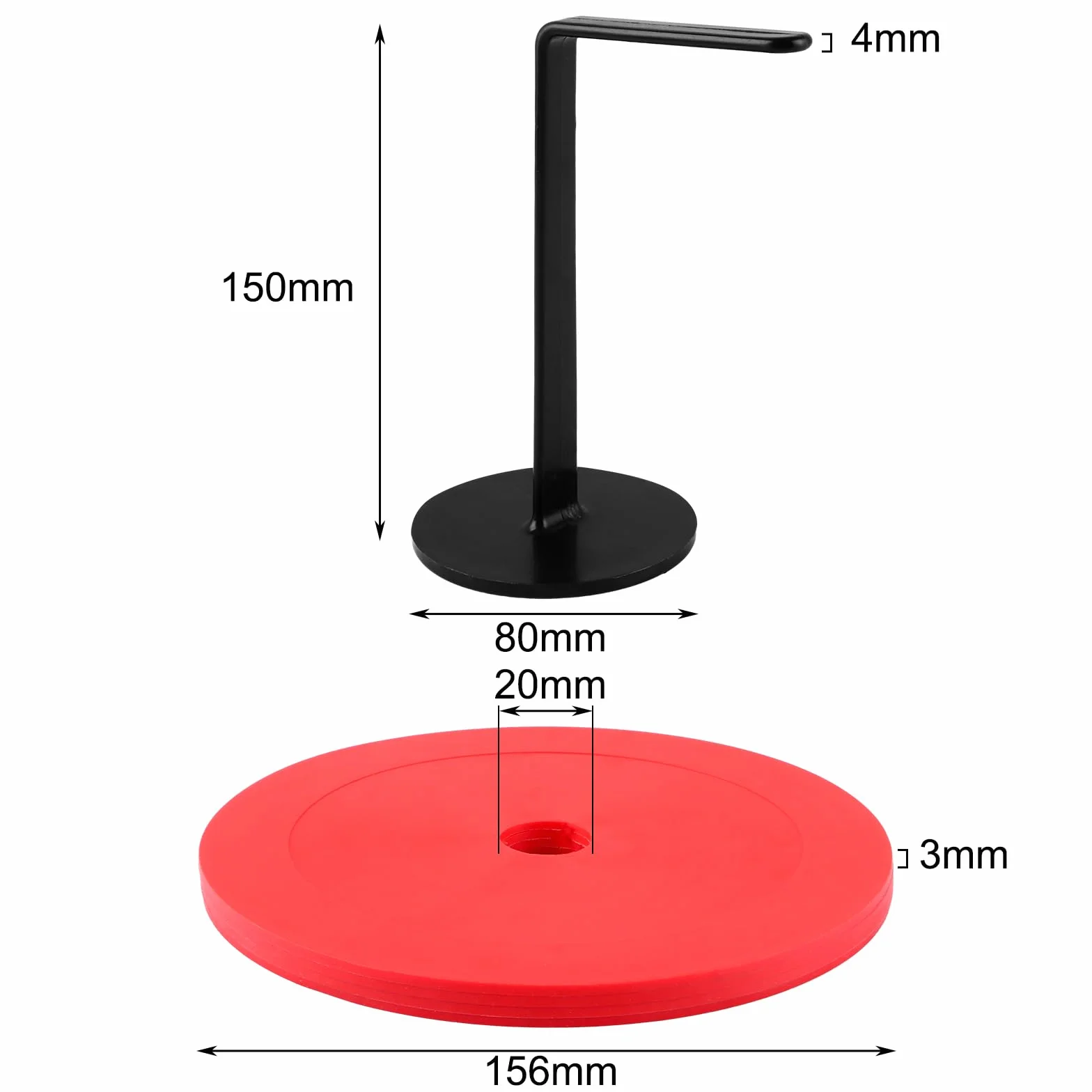Zestaw 32 czapek do oznaczania piłki nożnej 15 cm, 3 kolory, z uchwytem na organizery i kieszenią z siatki, okrągłe czapki treningowe, stożki treningowe do piłki nożnej i lekkoatletyki