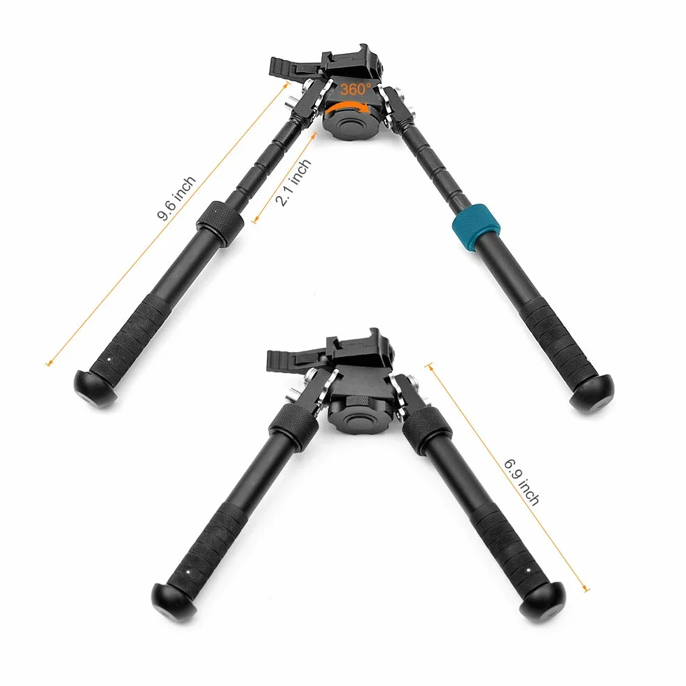 FXICH Sniper Regulowany Przestawny Konwerter 21mm Karabin Picatinny Dwójnóg Quick Detach Mount Akcesoria Myśliwskie