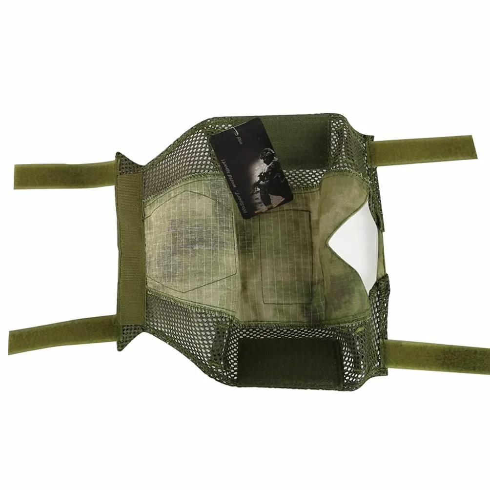 Wojskowy nylonowy hełm Camo, pokrowiec na hełm taktyczny Airsoft, pokrowiec ochronny na hełm zewnętrzny do kasku FAST MH/PJ/BJ (bez kasku),Green