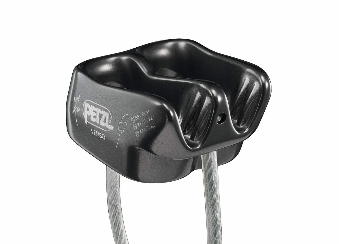 PETZL Solidny Verso - gray dla profesjonalistów i majsterkowiczów do precyzyjnych zadań pewny chwyt