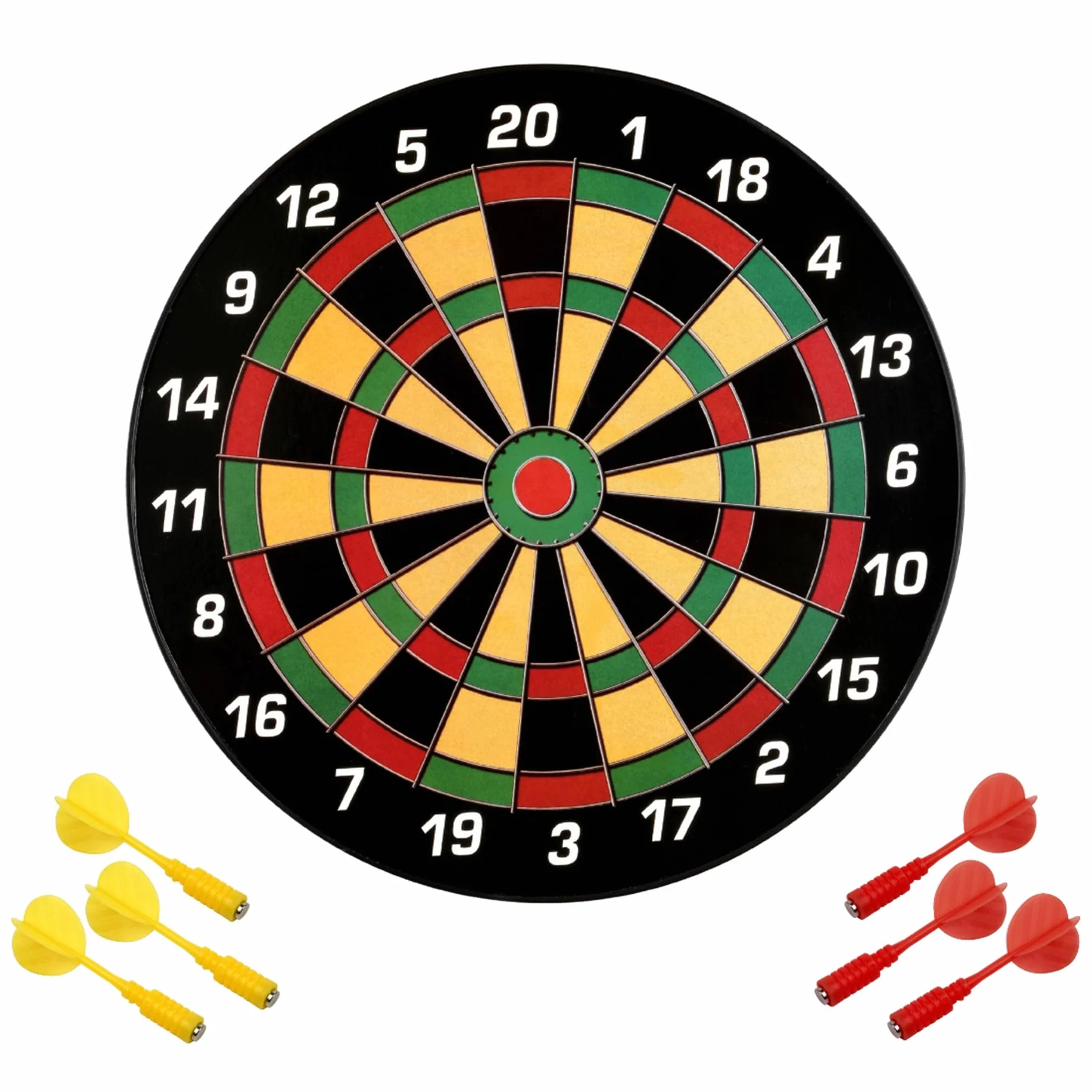 Karella Tarcza do darta magnes 40 cm model Family w zestawie 6 rzutek magnetycznych