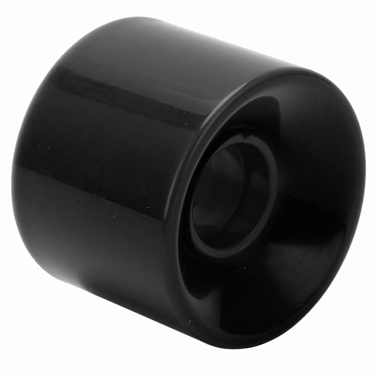 4 Szt. Kółka do Deskorolki 60x45mm 78A Kółka do Longboardów Cruiser Akcesoria do Wymiany(czarny)