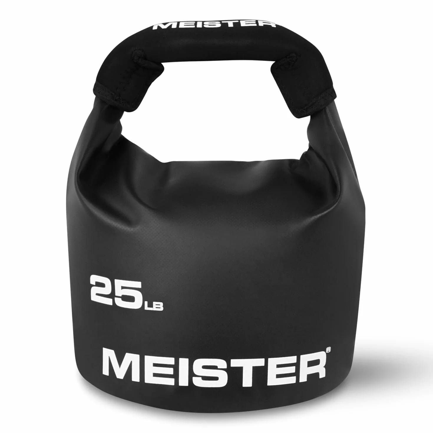 Meister BEAST Przenośny czajnik piaskowy, miękki worek z piaskiem, waga 11,3 kg, czarny