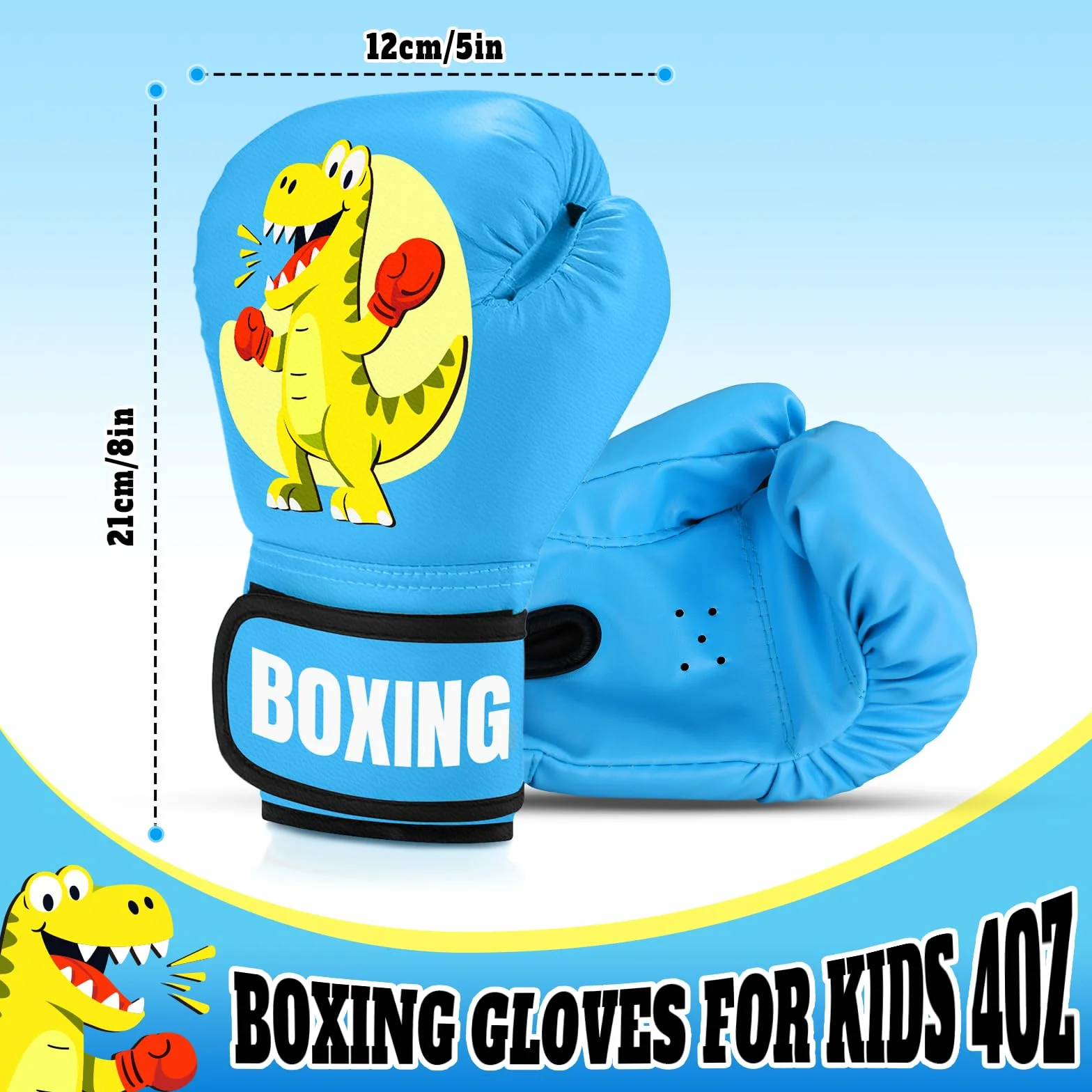 Rękawice bokserskie dla dzieci w wieku od 3 do 14 lat, skóra PU, rękawice bokserskie dla dzieci, do treningu sparingowego, Muay Thai, MMA, kickboxingu i sportów walki