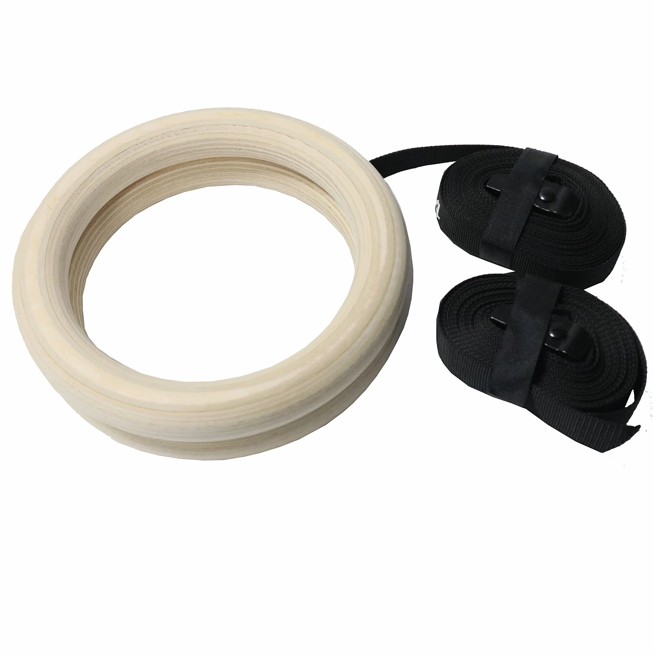 VLFit Drewniane olimpijskie pierścienie gimnastyczne o średnicy 32 mm/28 mm, olimpijskie pierścienie gimnastyczne do domowej siłowni i fitnessu, idealne do budowania mięśni, treningu brzucha i treningu siłowego