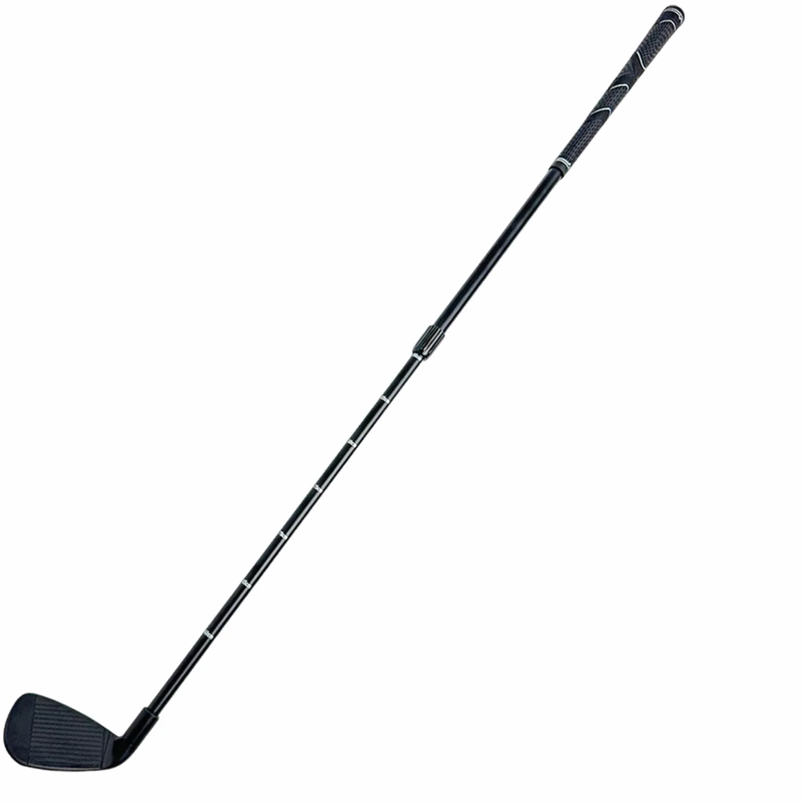 Kij golfowy dla dzieci, dwukierunkowy regulowany kij golfowy, miniaturowe kije golfowe dla dzieci, regulowana długość miotacz dla dzieci, klub golfowy z przezroczystą skalą dla juniorów, praworęczny