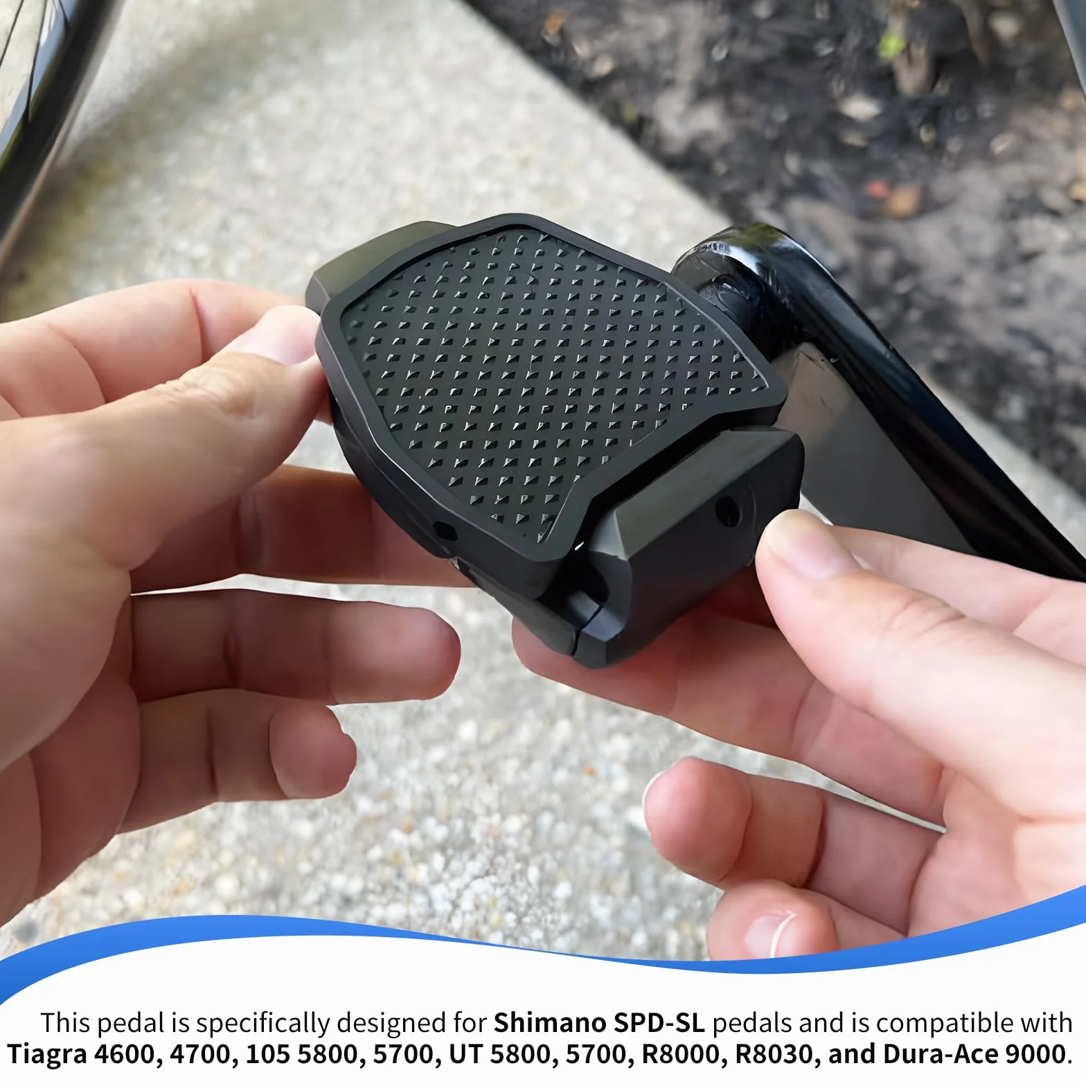 Shimano SPD-SL Płyta pedałów zatrzaskowa nylonowa kompatybilna z SPD SL