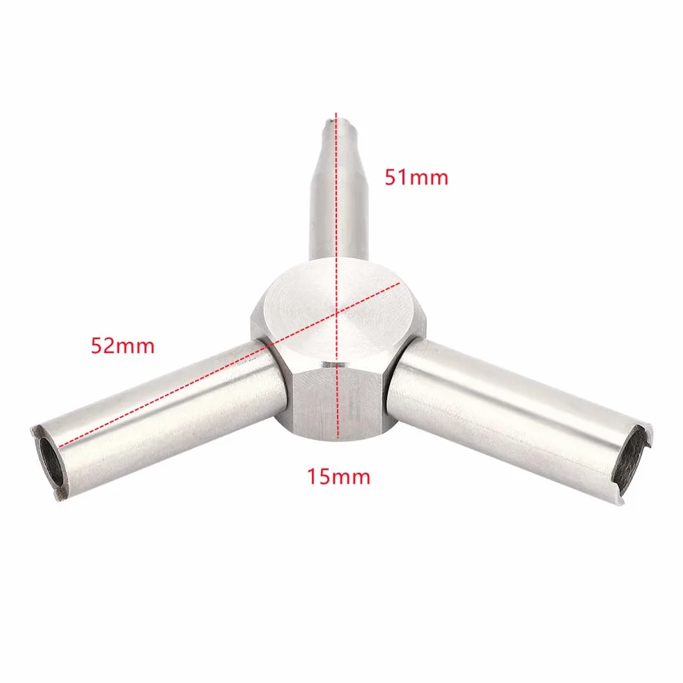 KSTE Valve Wrench Softair Gas, Valve Wrench Element Valve Wrench, Valve Repair Core Wrench Tool dla Airsoft KSC WA Gas Magazine Narzędzie do usuwania zaworu ładowania