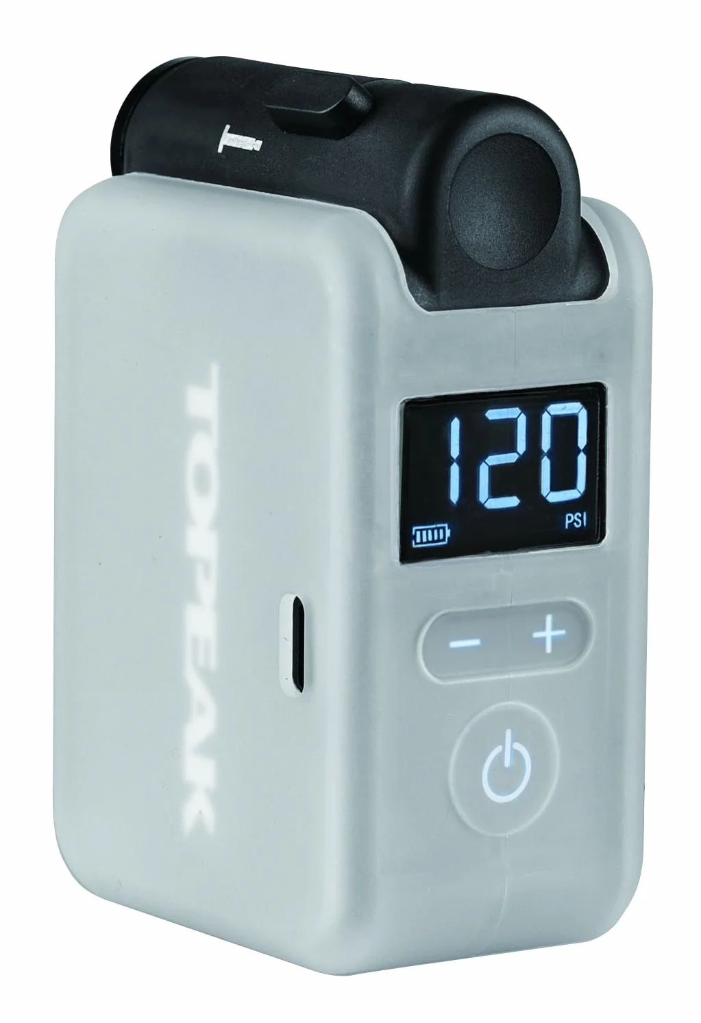 Topeak E-Booster cyfrowa pompa elektryczna z cyfrowym wskaźnikiem do opon rowerowych